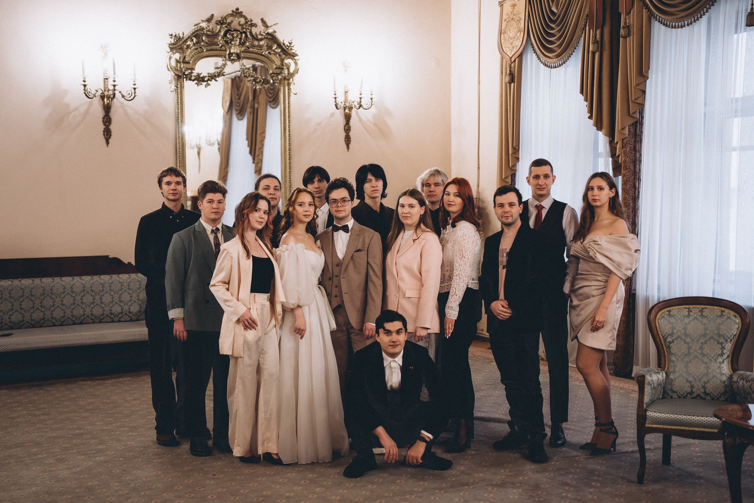 СВАДЕБНАЯ СЬЕМКА ВО ВТОРОМ ДВОРЦЕ С ГОСТЯМИ И ПРОГУЛКА В ТАВРИЧЕСКОМ САДУ. Профессиональный фотограф, Санкт-Петербург — Виктория Богомолова