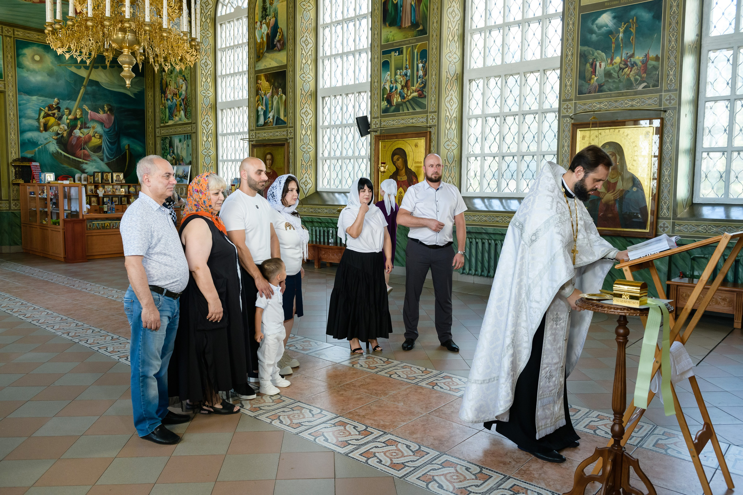 Крещение Вячеслава. Фотограф в Ростове-на-Дону Маркер Елена