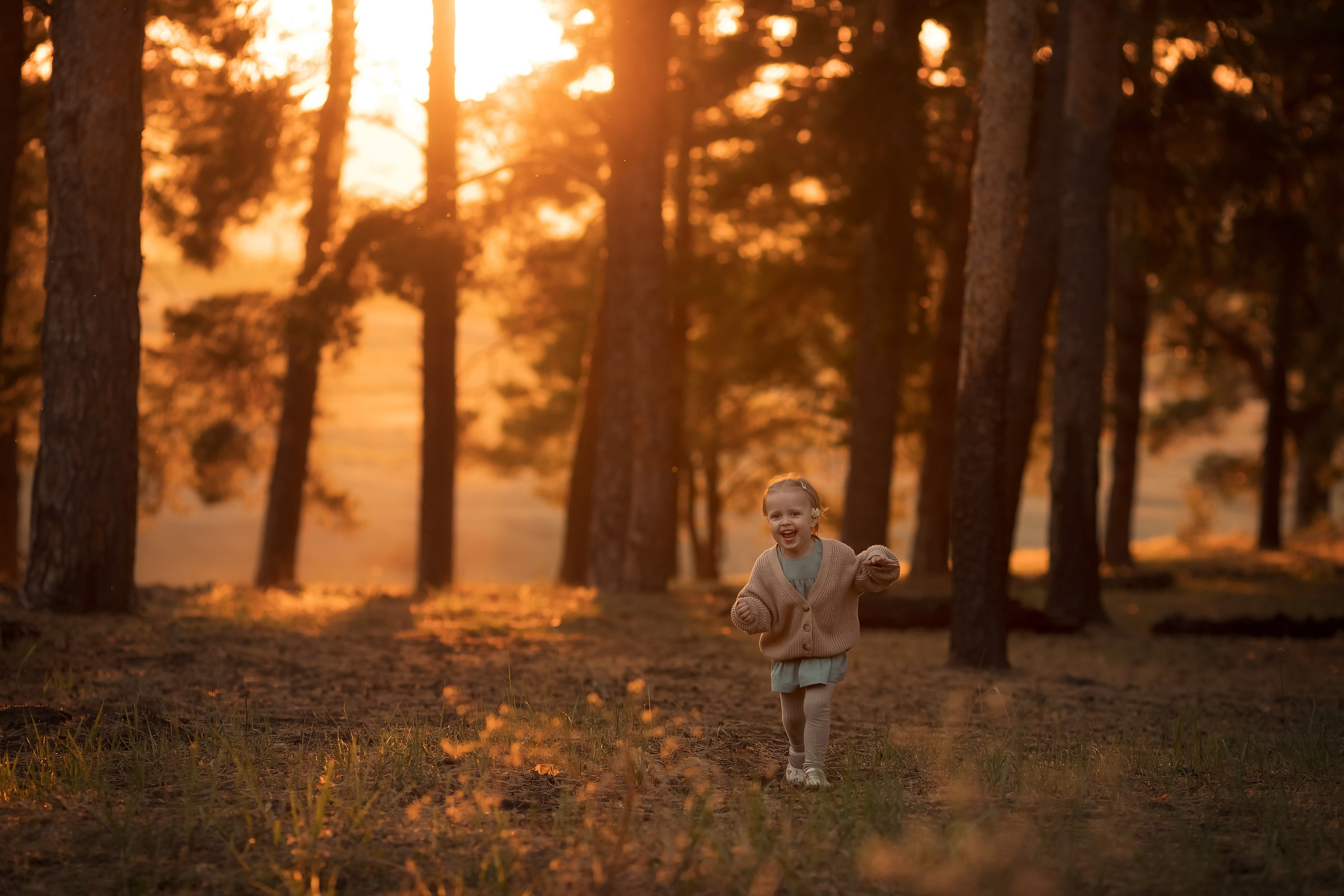 Лесная прогулка. Семейный и детский фотограф в Саратове Полина Коткина