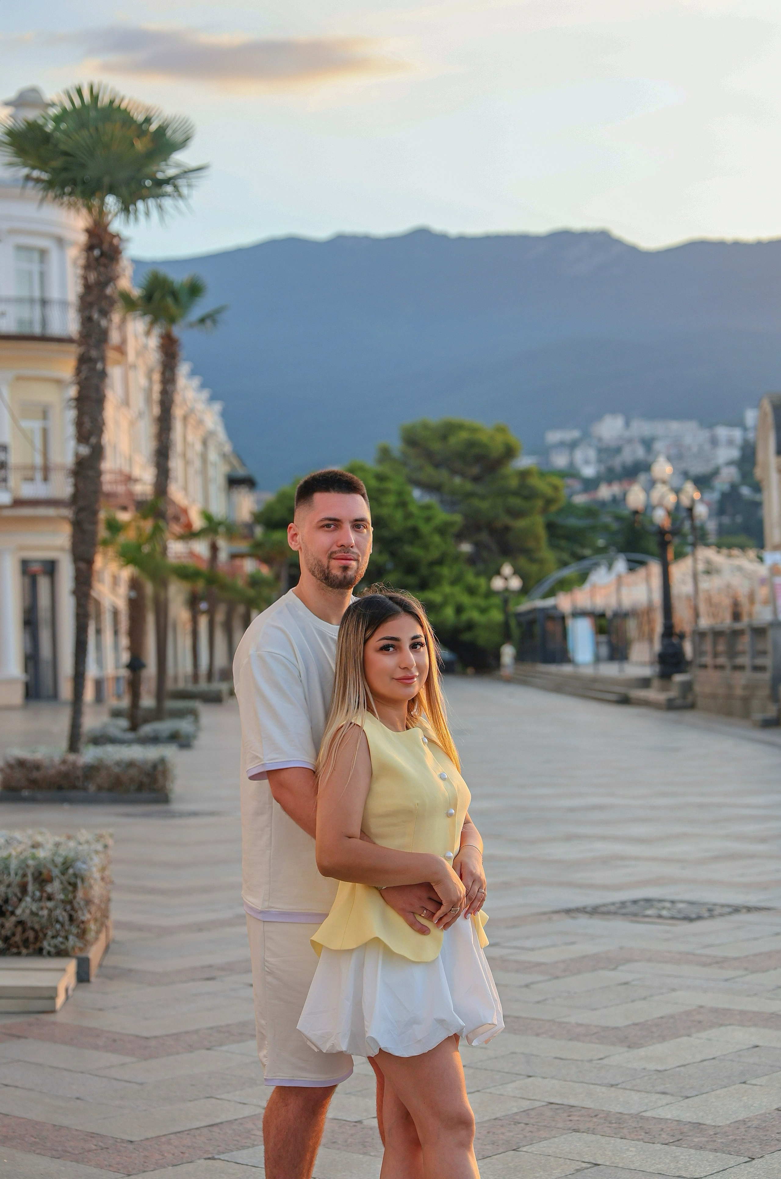 Набережная Ялты. Фотограф в Ялте