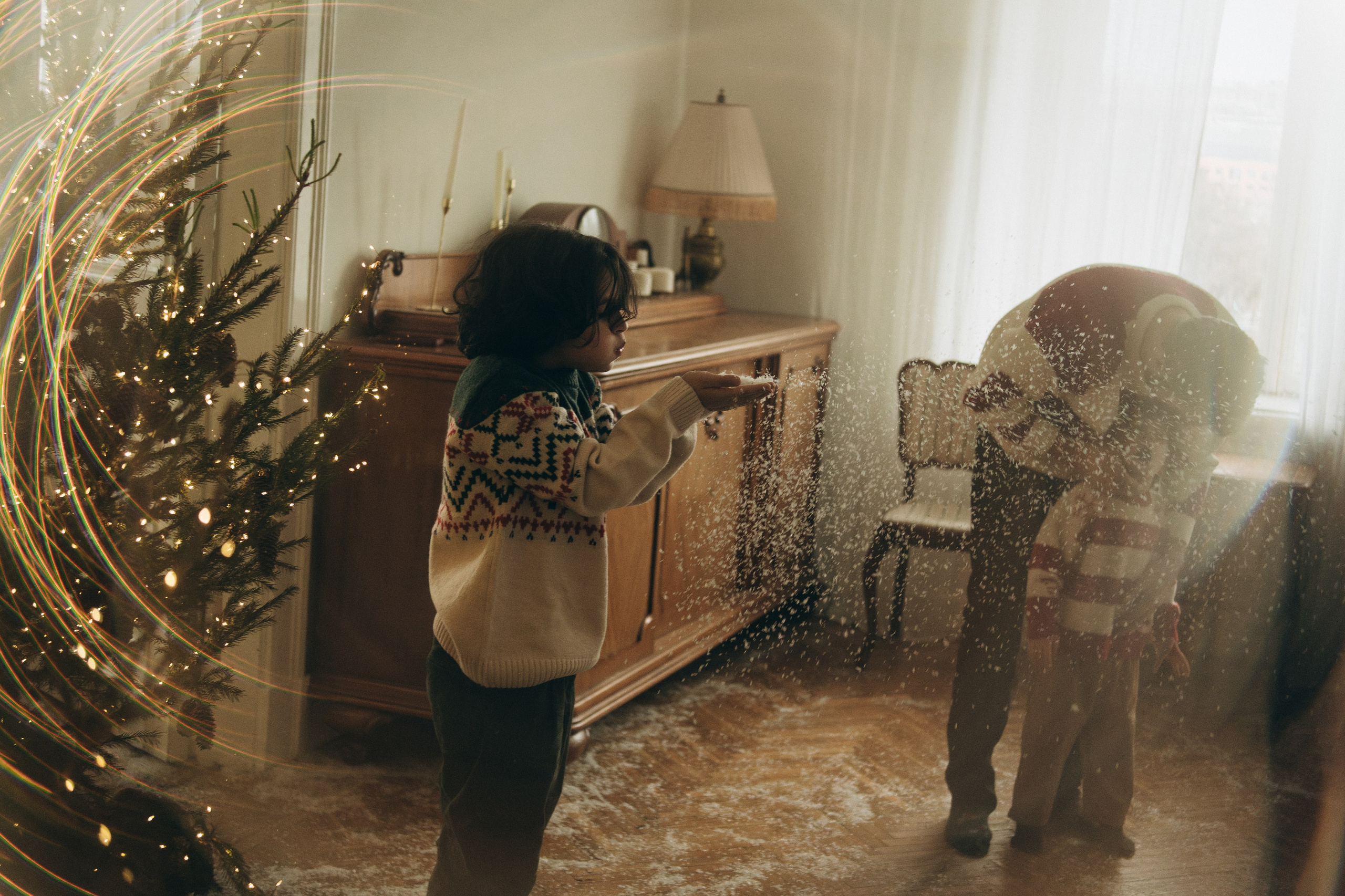 Годик или Ретро Новый год. Семейный, ньюборн фотограф, фотограф на роды в Москве, Виктория Тюльдюкова