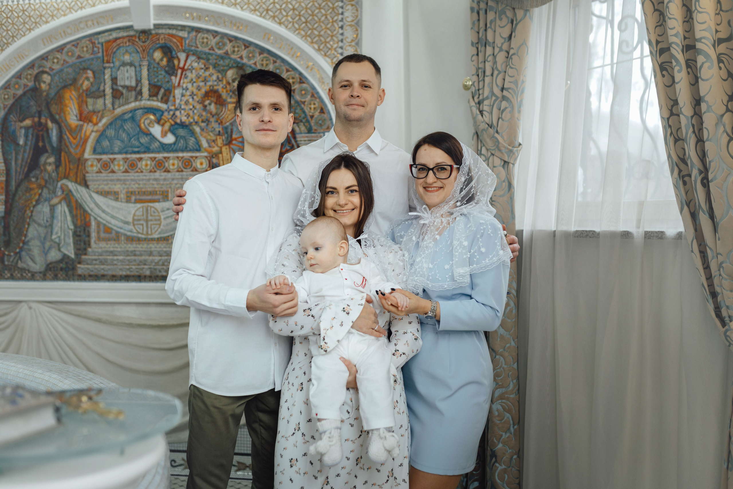 Крещение Матвея, храм Святой Троицы, декабрь 2025