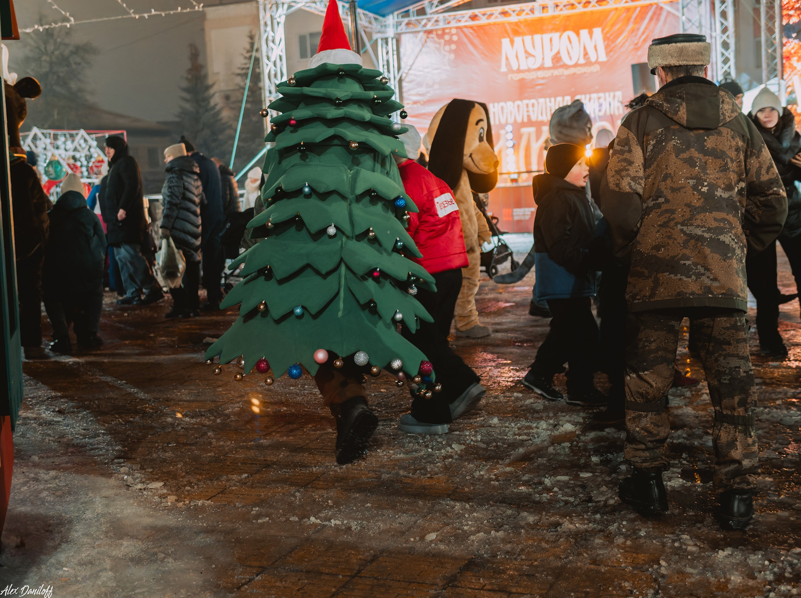 Открытие новогоднего городка. Новости Мурома. Муром-Инфо