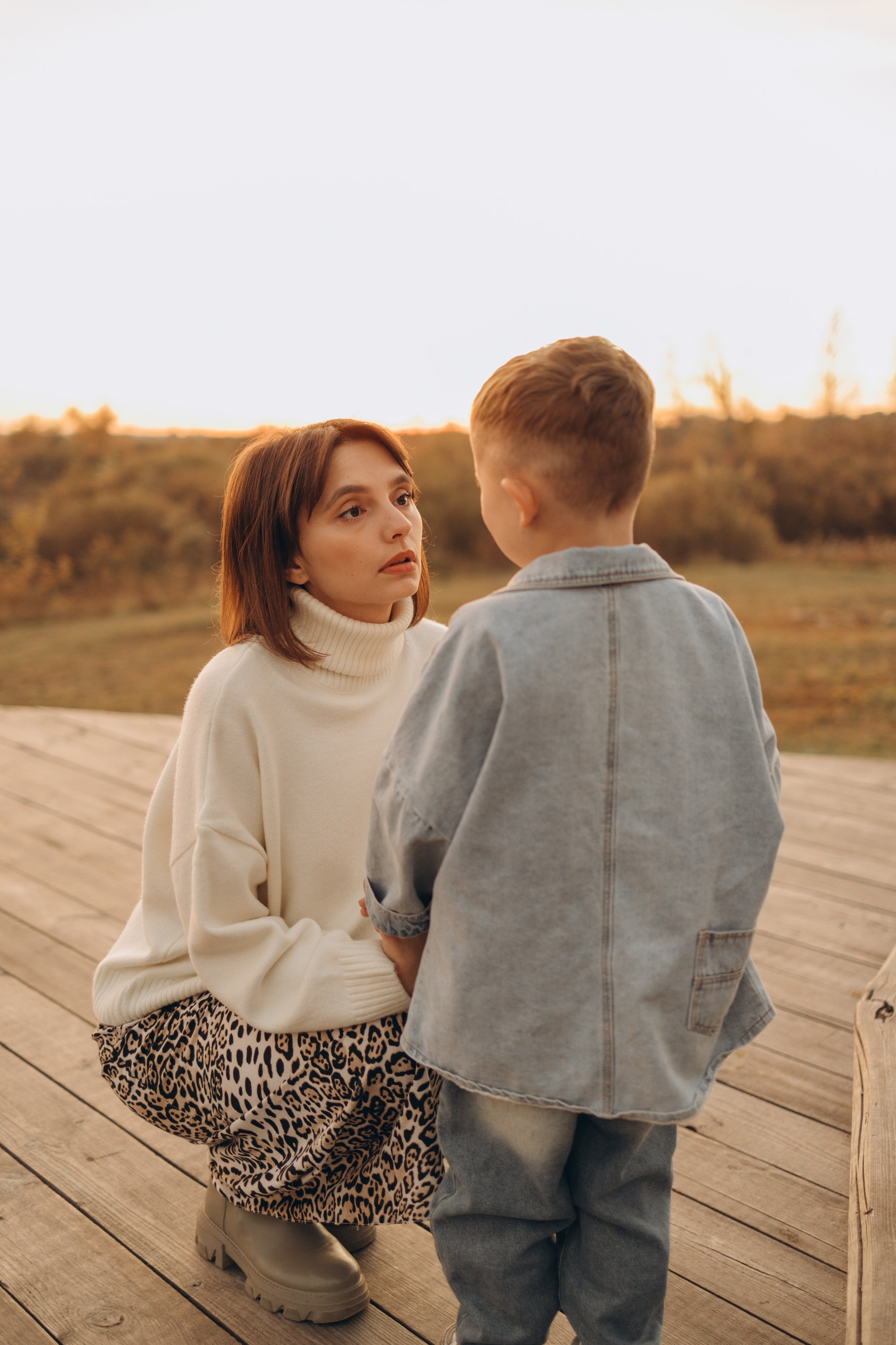 Сентябрьский вечер. Семейный и детский фотограф в Тюмени Вика Алленова