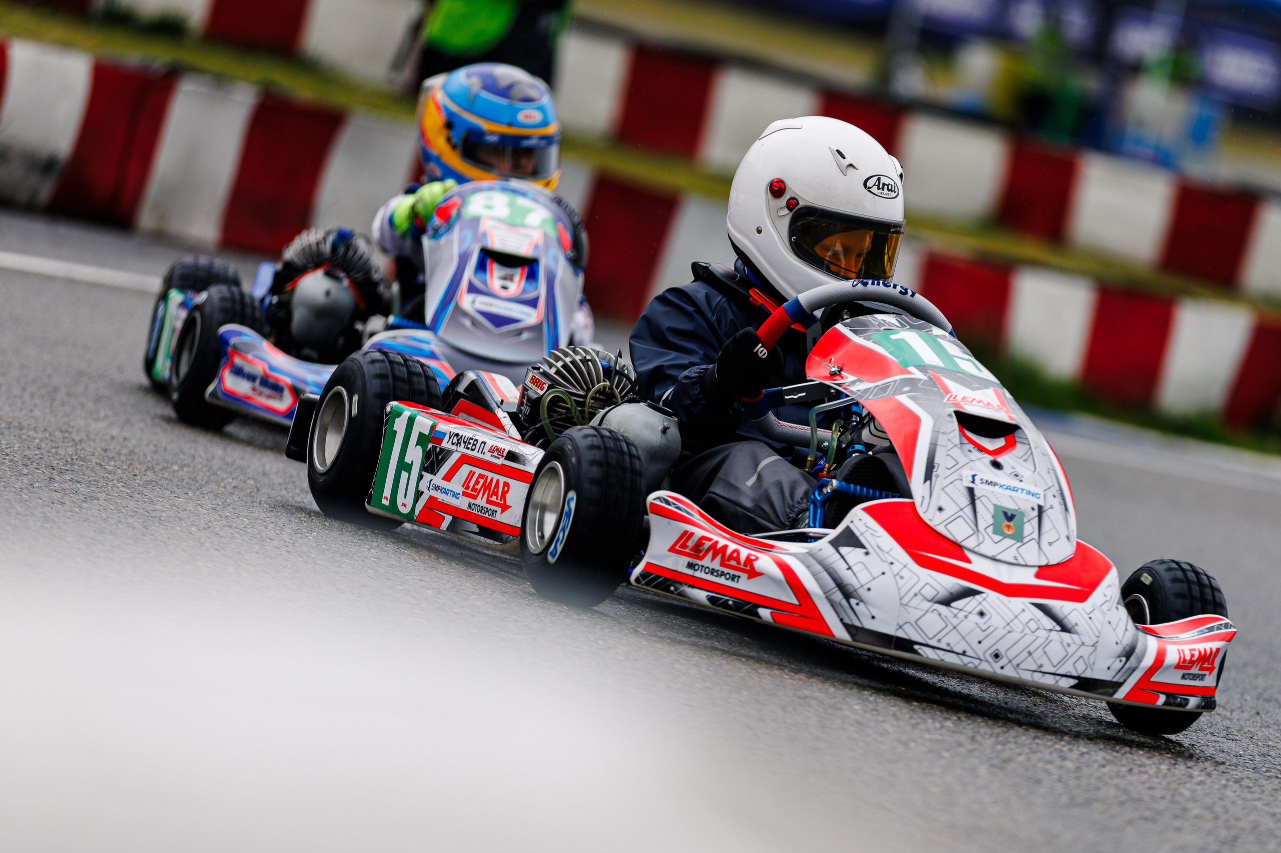 Чемпионат и Первенство России по картингу × YADRO Академия РАФ × SMP Karting
