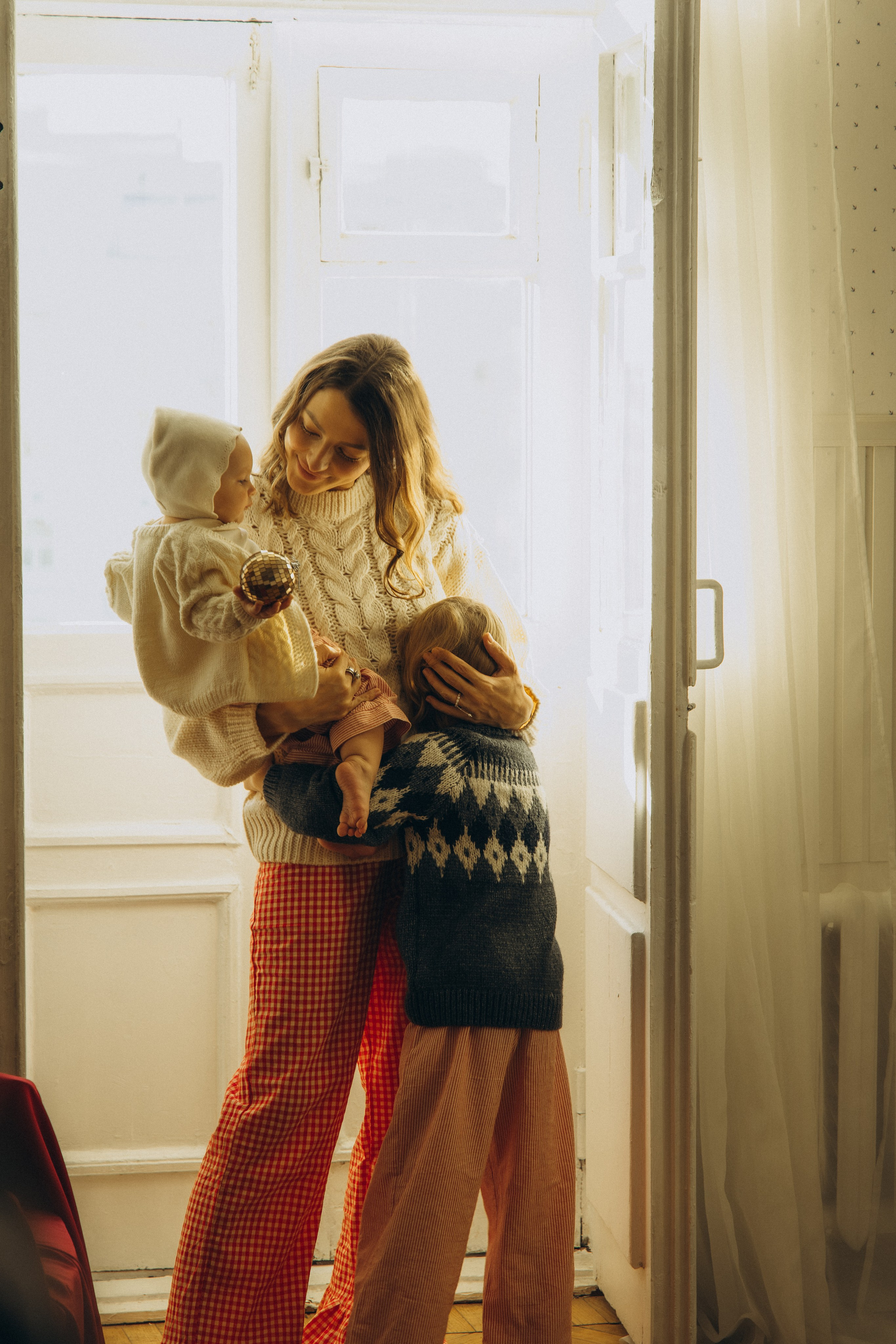 Теплая новогодняя история. Семейный фотограф в Москве Лоншакова Кристина