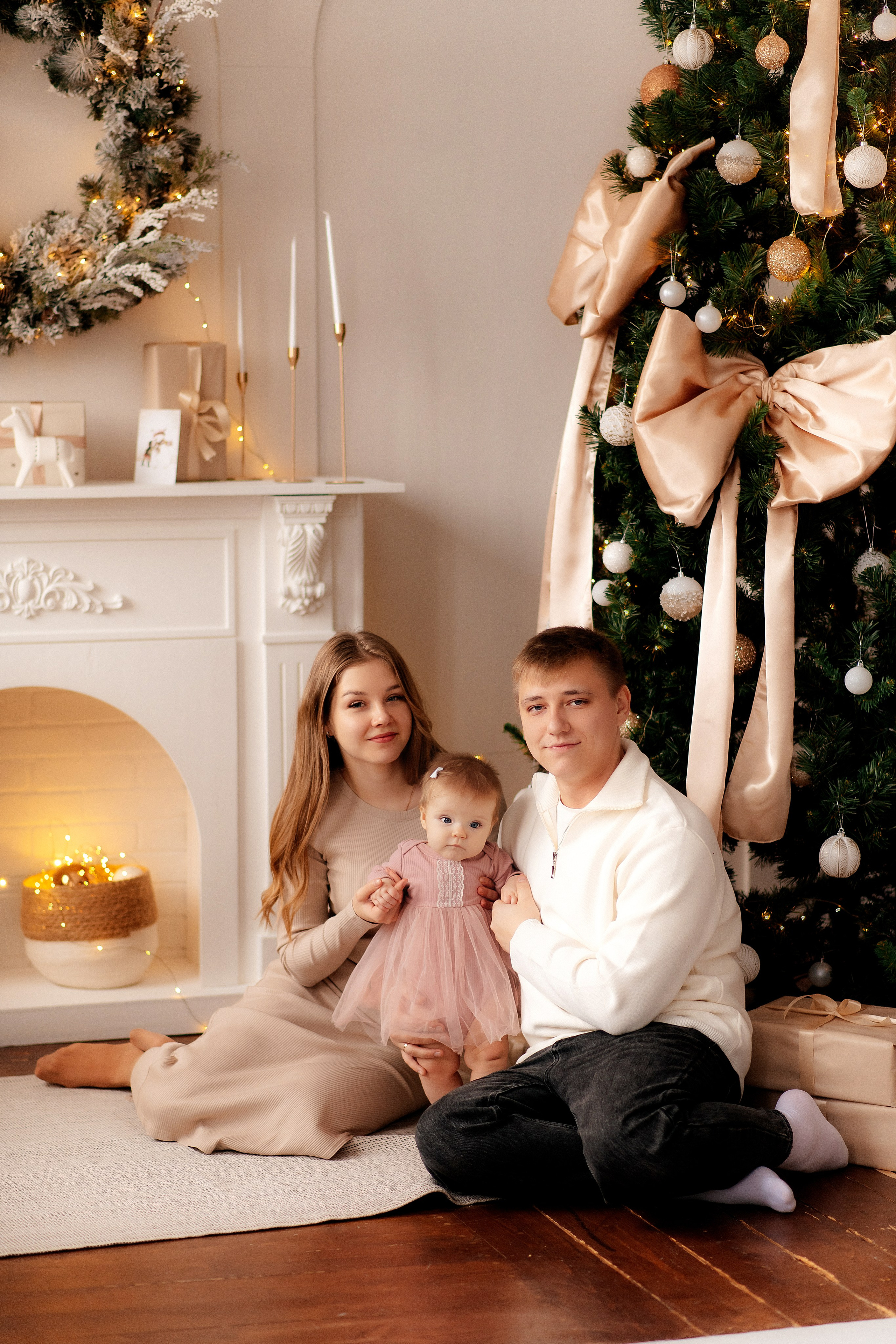 Семейная новогодняя история. Фотограф Юлия Стрыгина