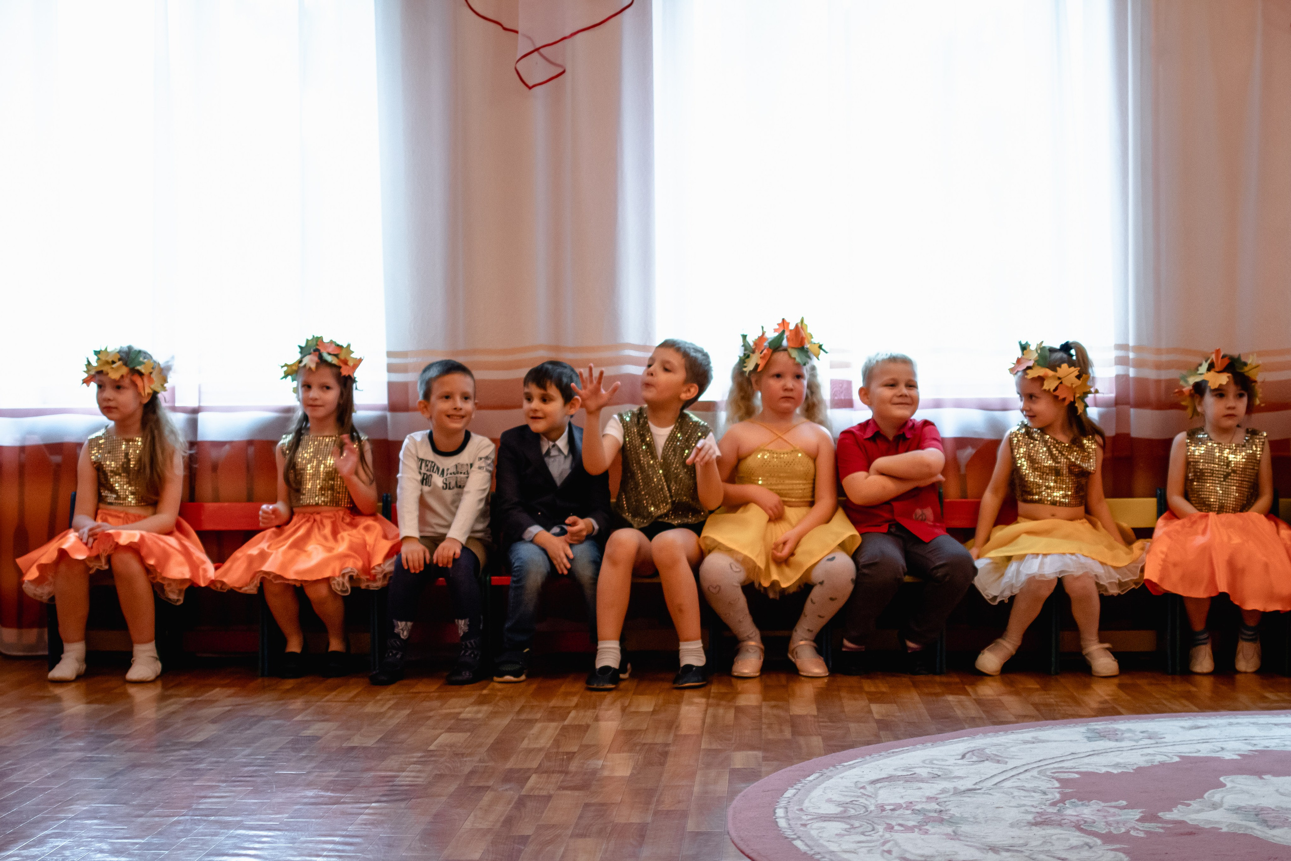 Осенний праздник в детском саду. Маргарита. Семейный фотограф в Минске Приболовец Светлана