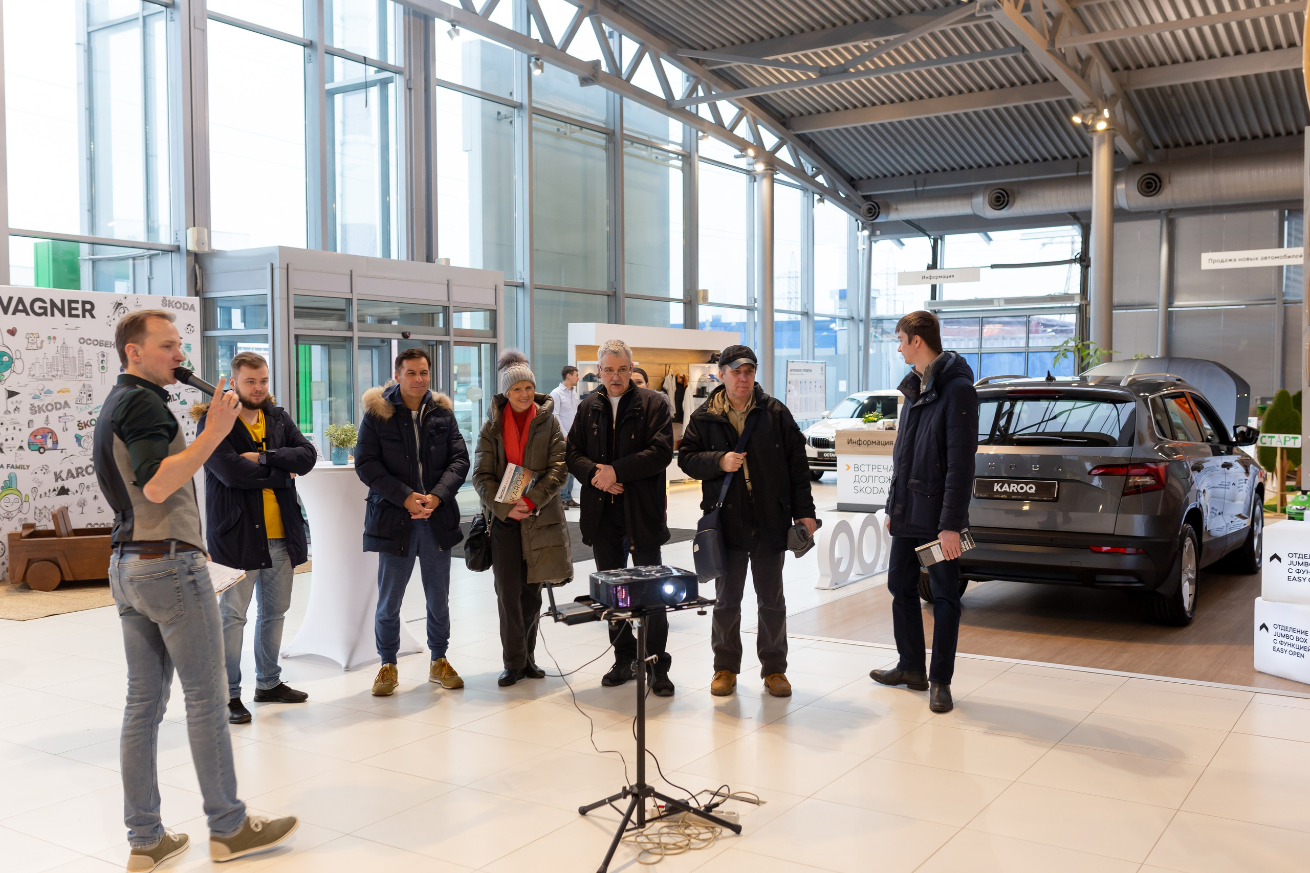 Презентация Škoda Karoq. Свадебный и Репортажный фотограф в Санкт-Петербурге