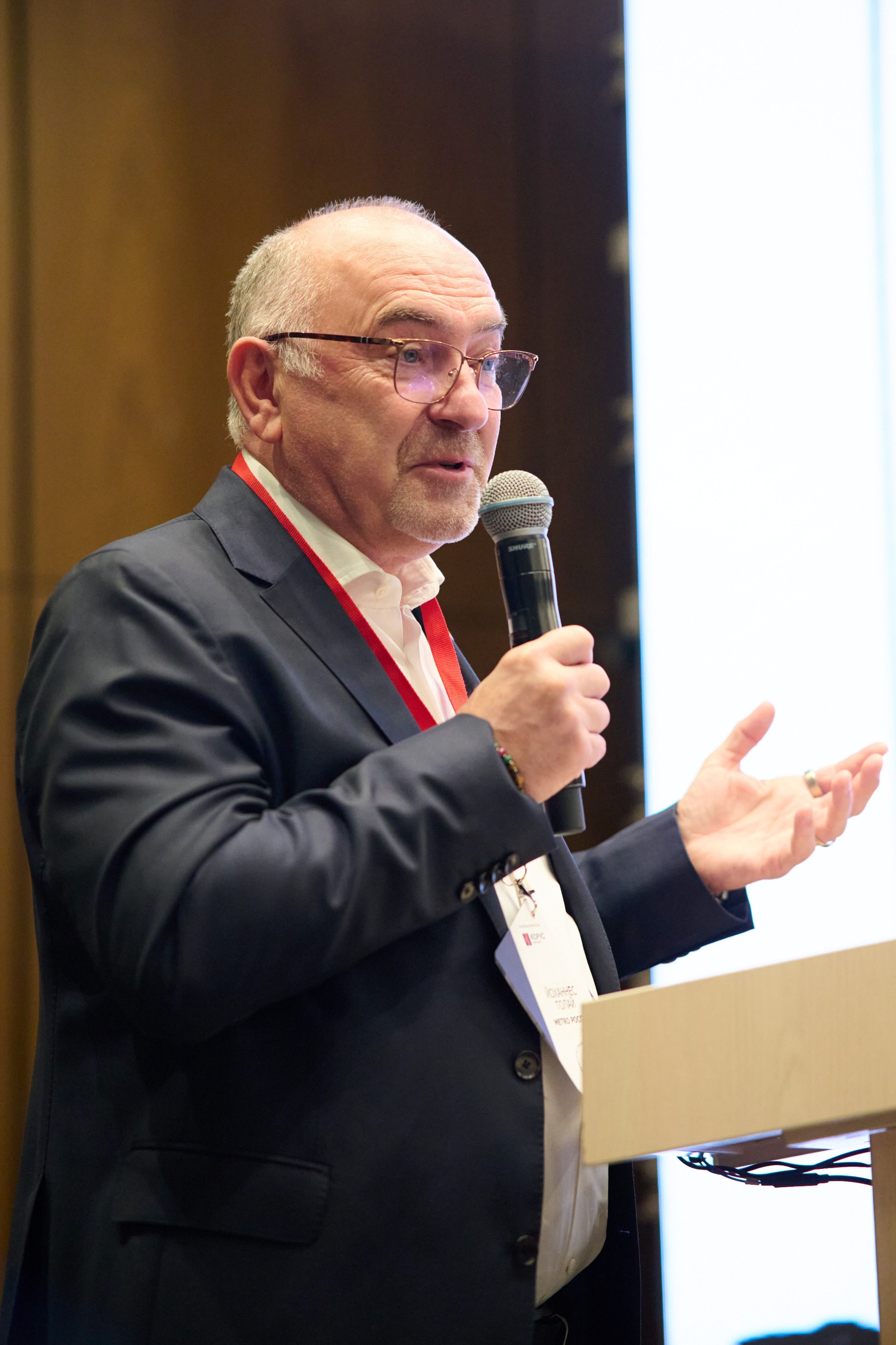 Репортажная съёмка конференции в Москве