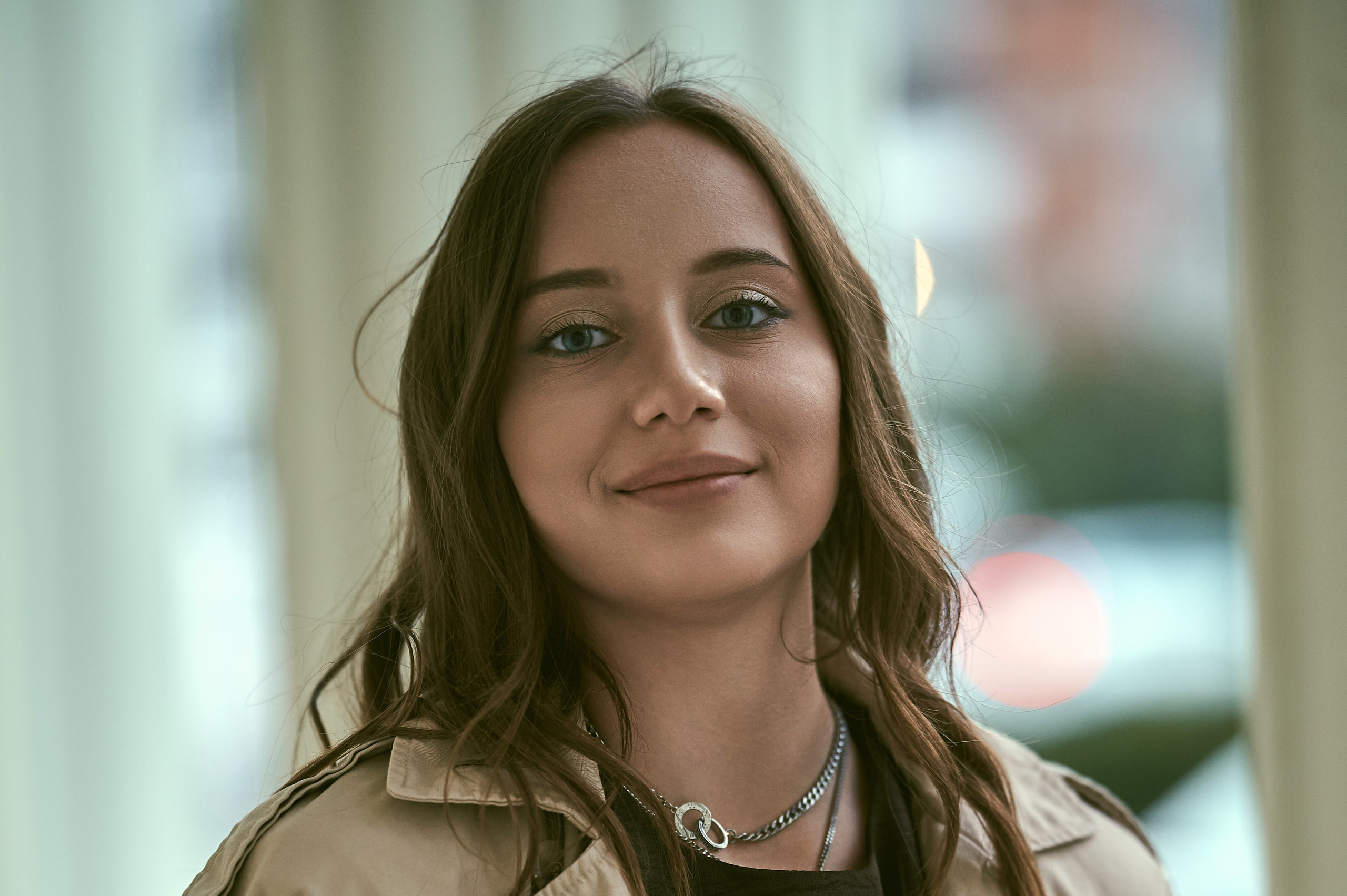 Городская прогулка с прекрасной Аленой. Портретный фотограф в Краснодаре Евгений Карпов