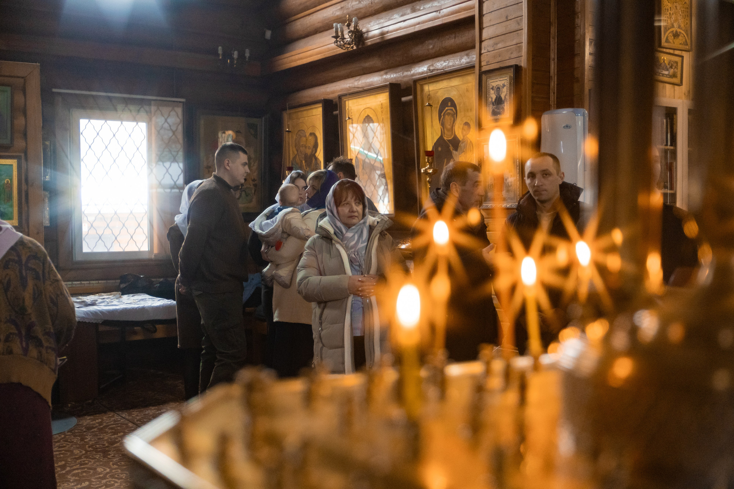 Крещение в храме возле Рио. Фотограф Белгород