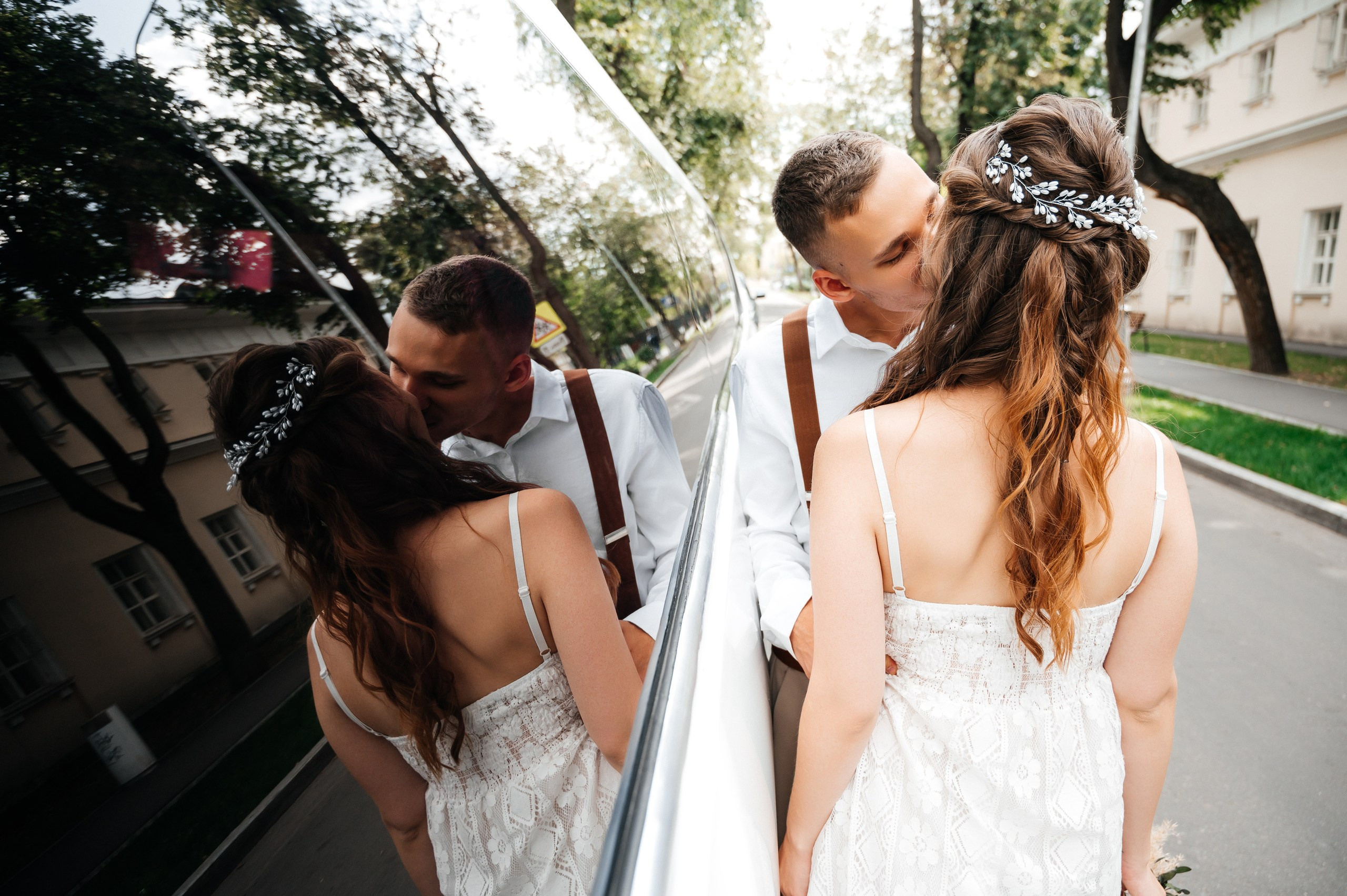 Свадебная съемка Полины и Михаила. Свадебный и студийный фотограф в Москве Попов Вячеслав