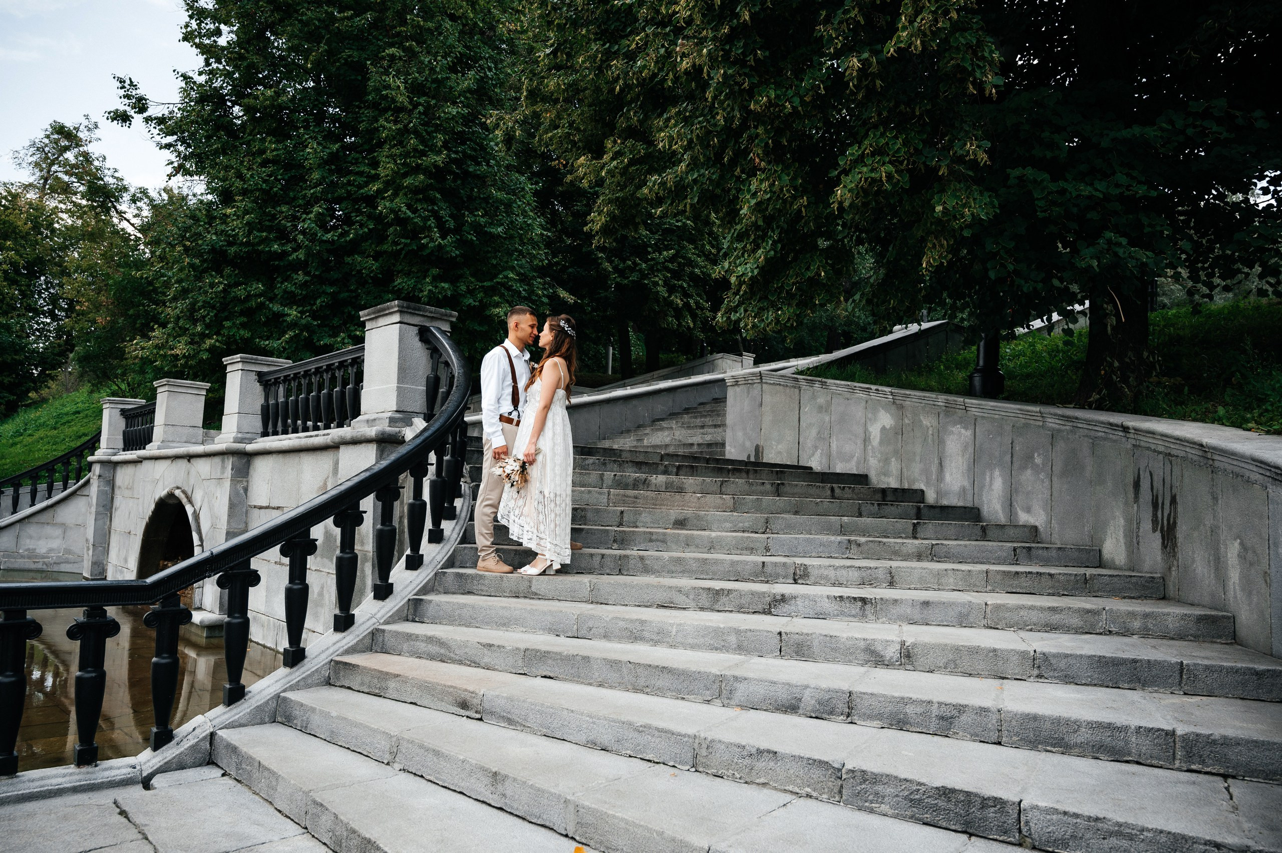 Свадебная съемка Полины и Михаила. Свадебный и студийный фотограф в Москве Попов Вячеслав