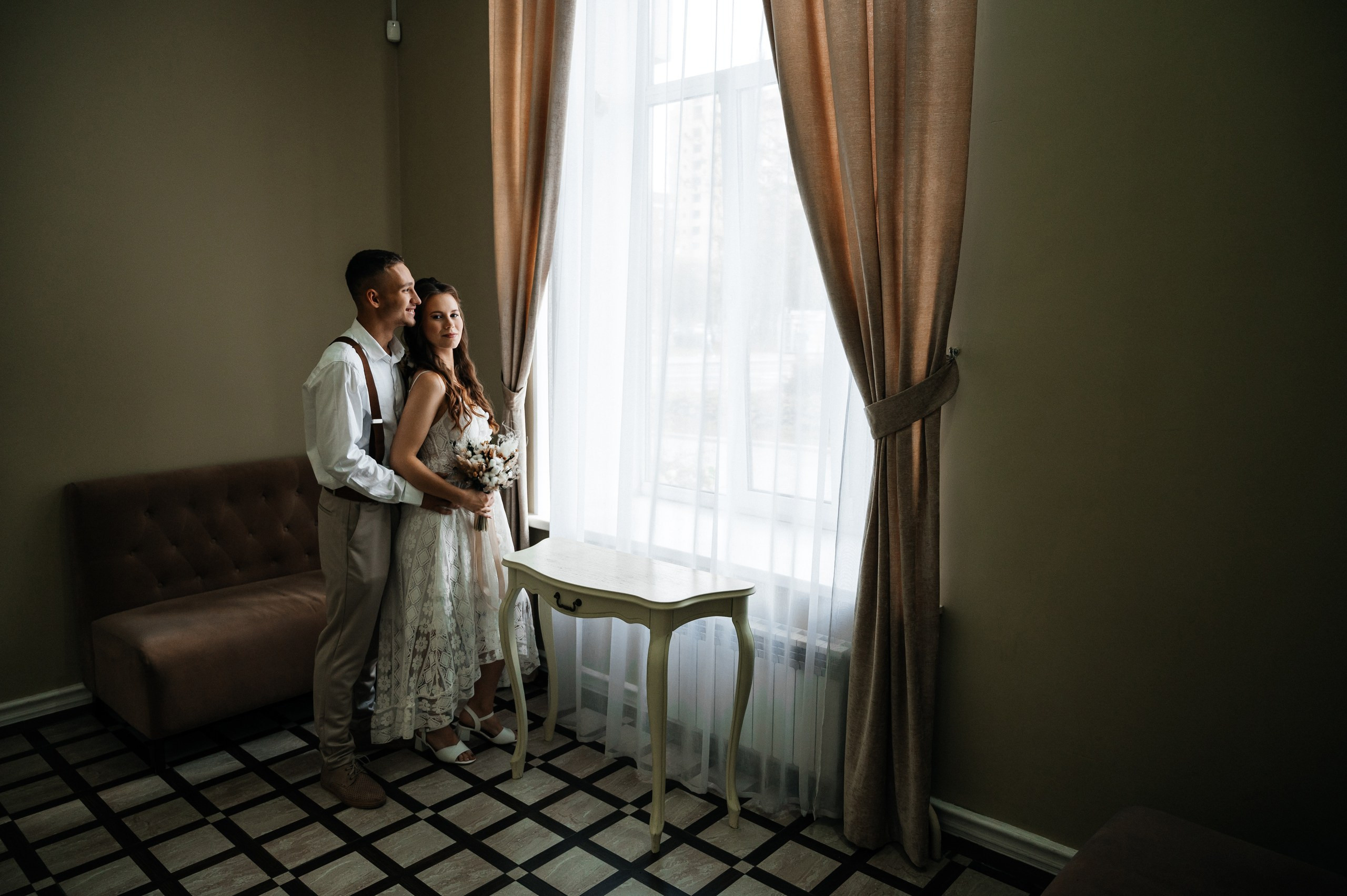 Свадебная съемка Полины и Михаила. Свадебный и студийный фотограф в Москве Попов Вячеслав