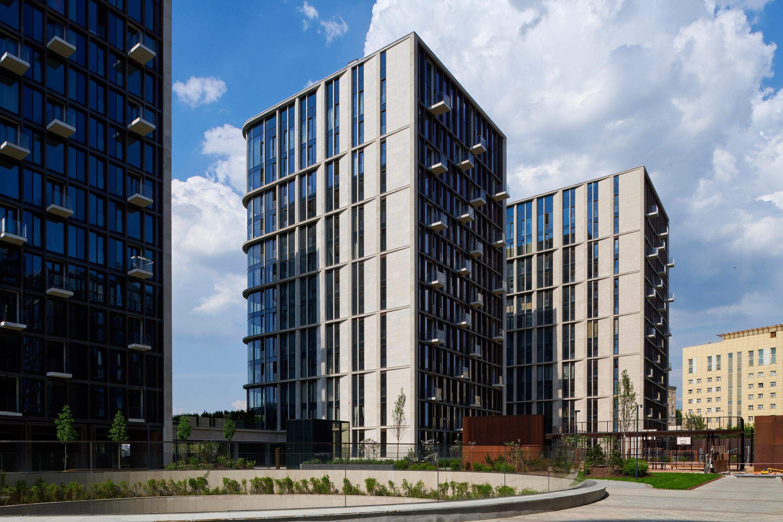 Victory Park Residences. Интерьерный и архитектурный фотограф Москва и МО. Роман Свободный