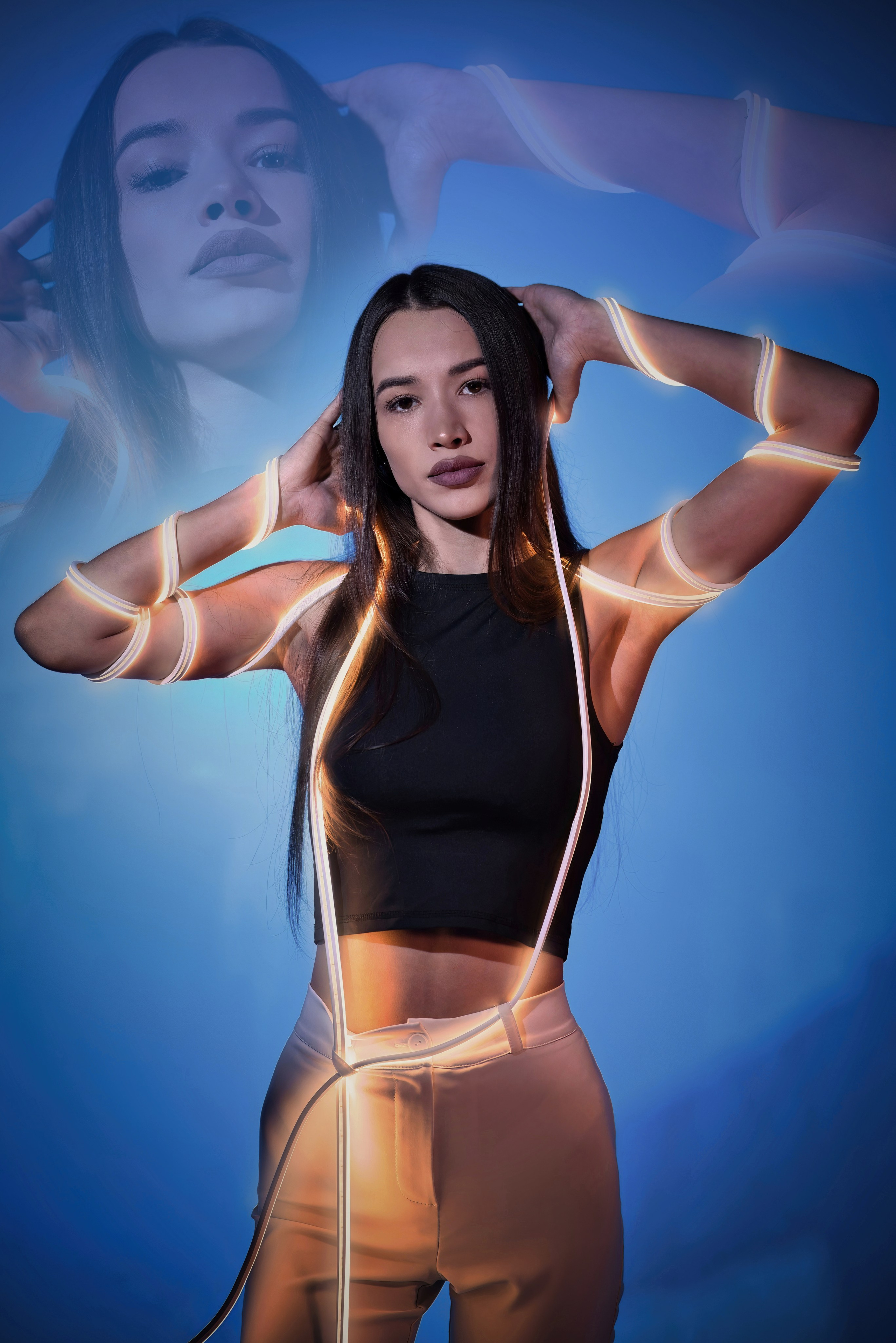 Гибкий свет. Фотограф Денис Кривопусков