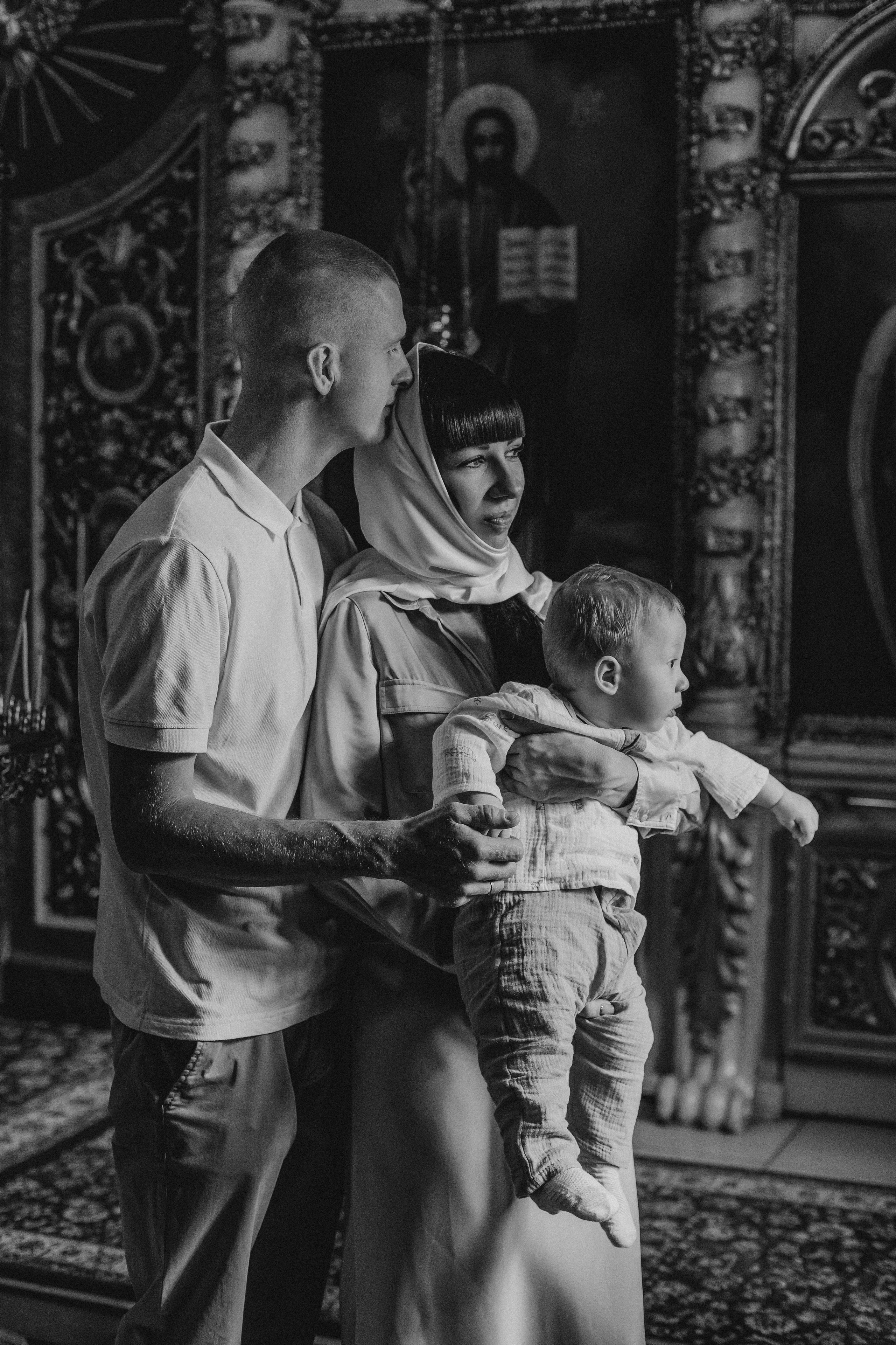 Крещение Демида. Семейный фотограф в Брянске Зурилина Екатерина