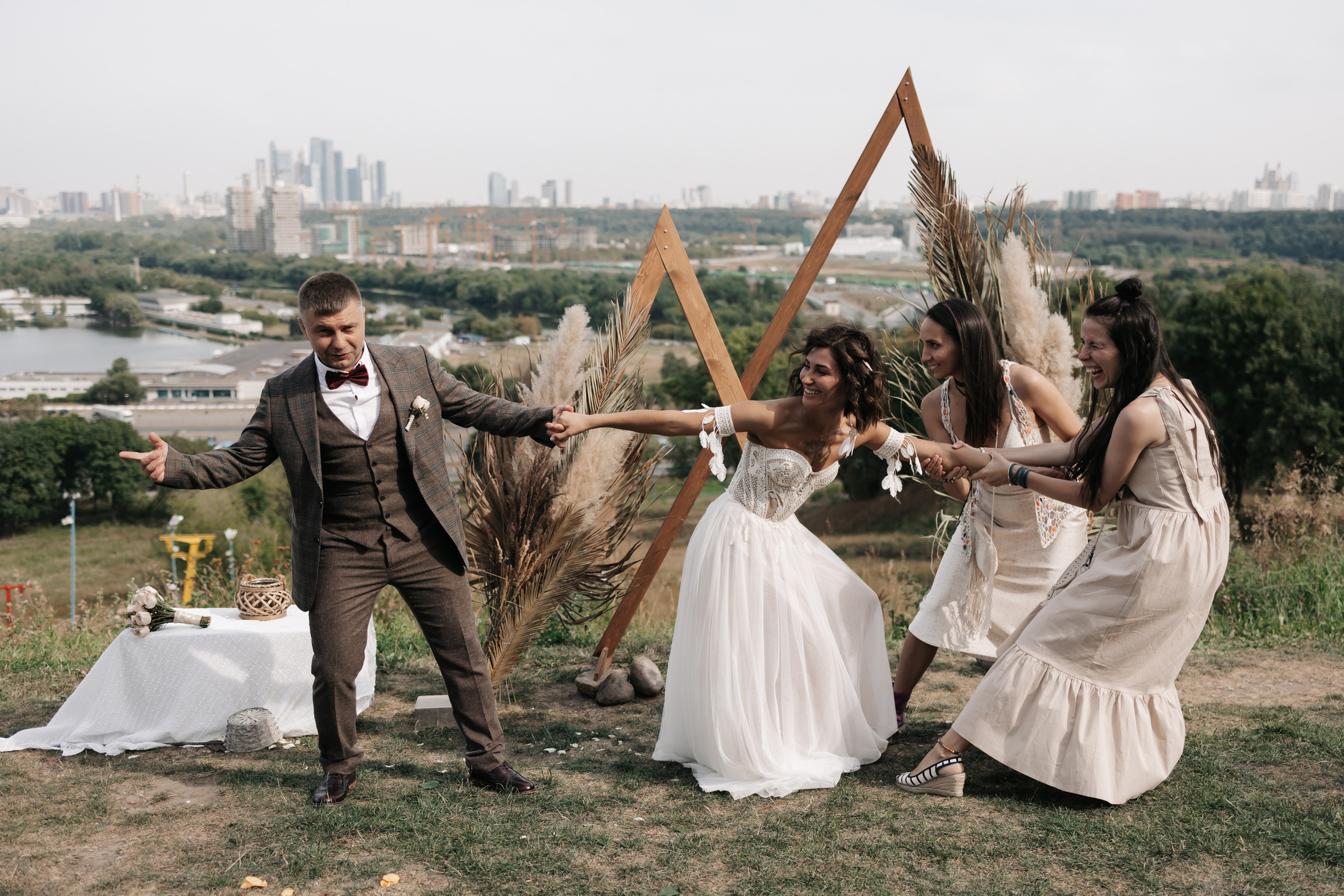 Свадьба в стиле Майя. Свадебный фотограф Москва Мотеюнайте Виктория