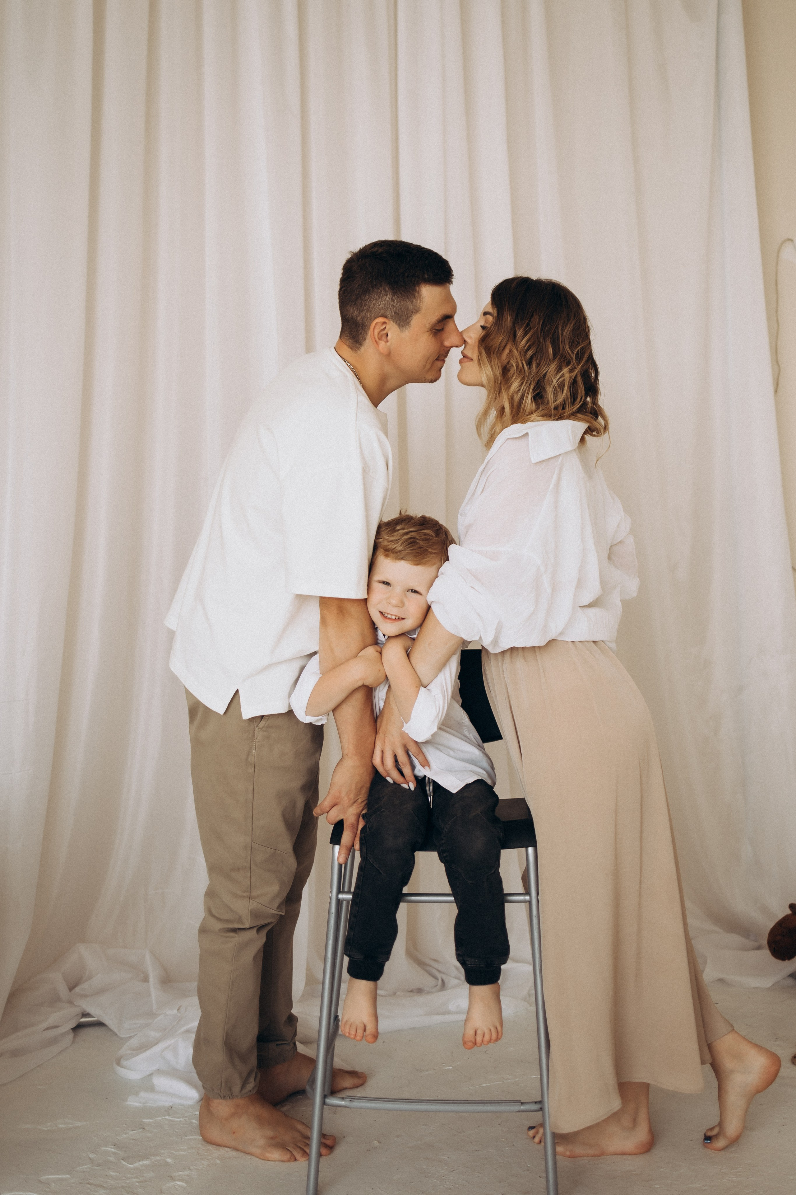 Дмитрий, Алёна и Демид. Фотограф Нижний Новгород