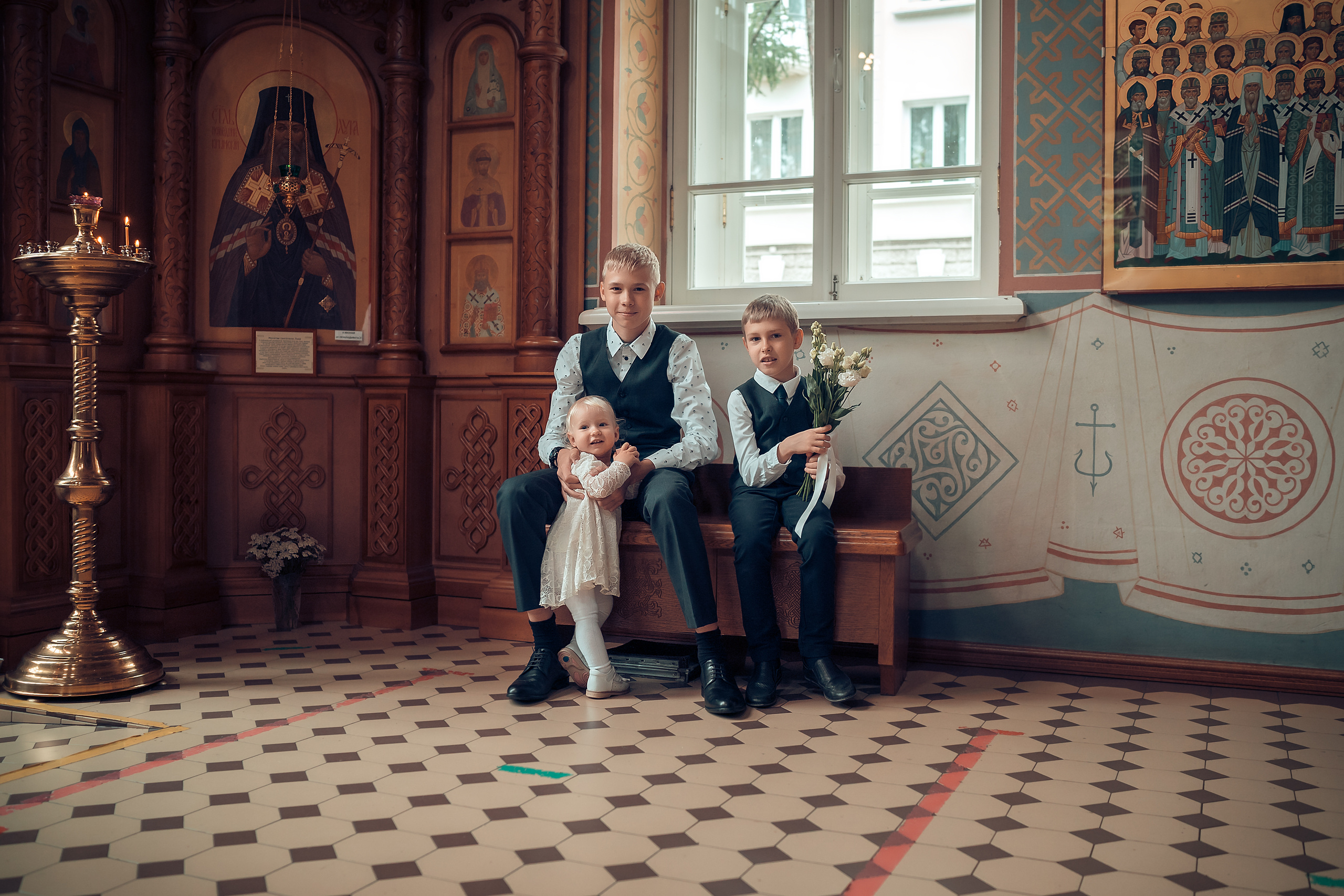 Крещение Валерии, Храм Иоанна Предтечи, Красноярск. Фотограф на Крещение и Венчание в Красноярске Рамазанова Юлия