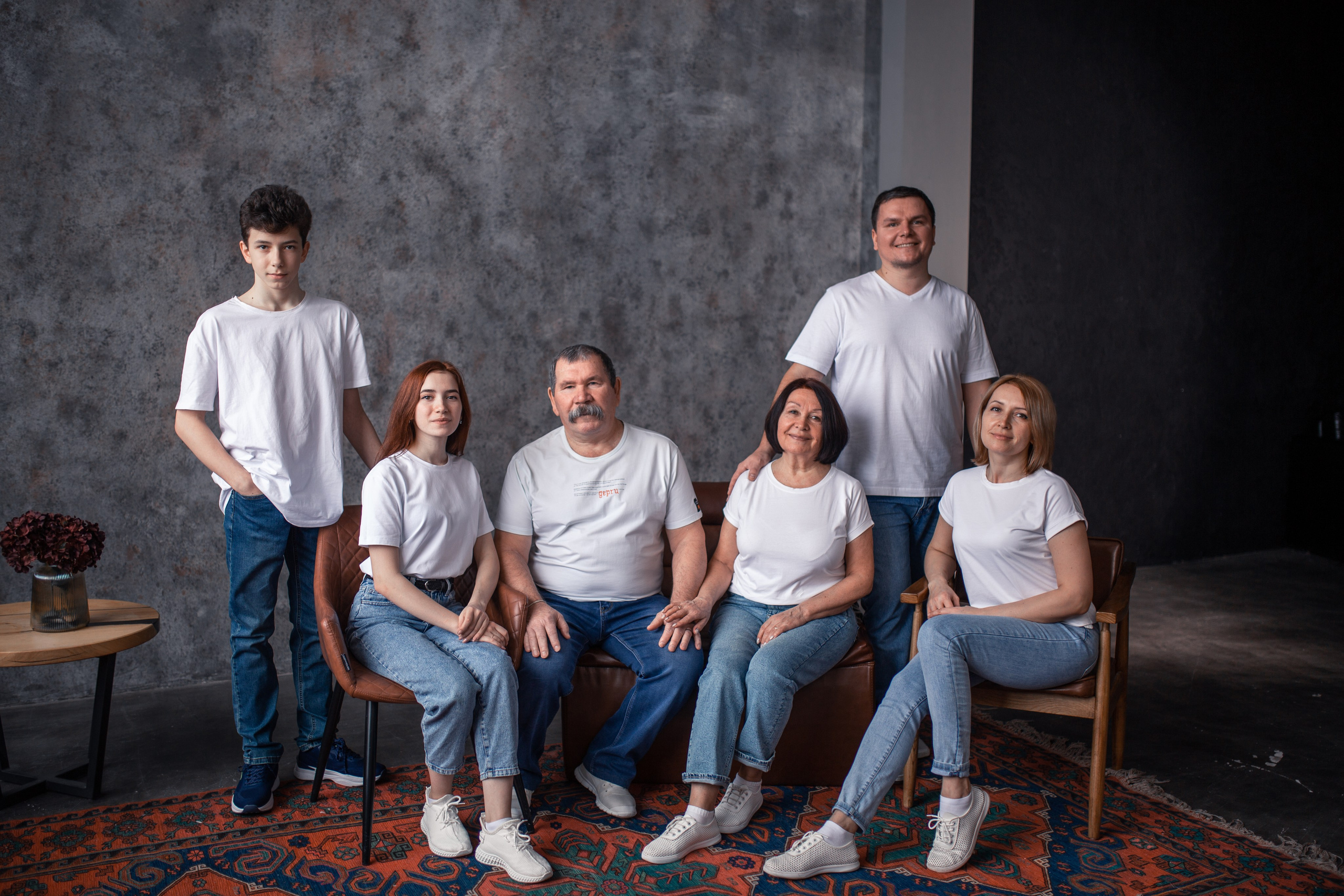 фотосессия большой семьи