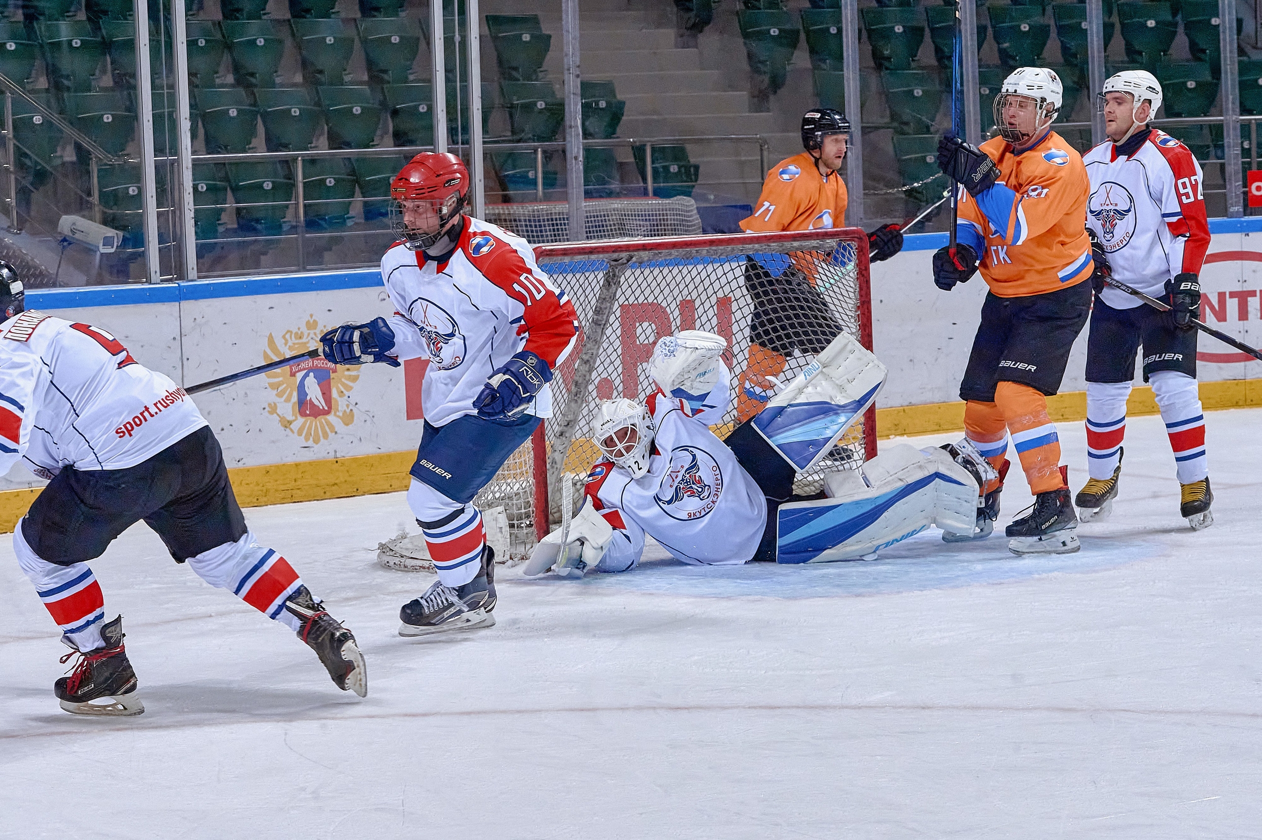 Платинум Арена — Хоккей — РусГидро. Фотограф Яковлев Роман — Красноярск