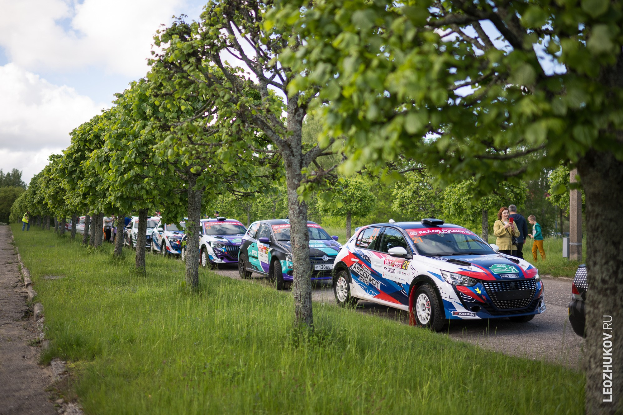 Rally Pushkinskie gory 2025. Sports photographer Leonid Zhukov