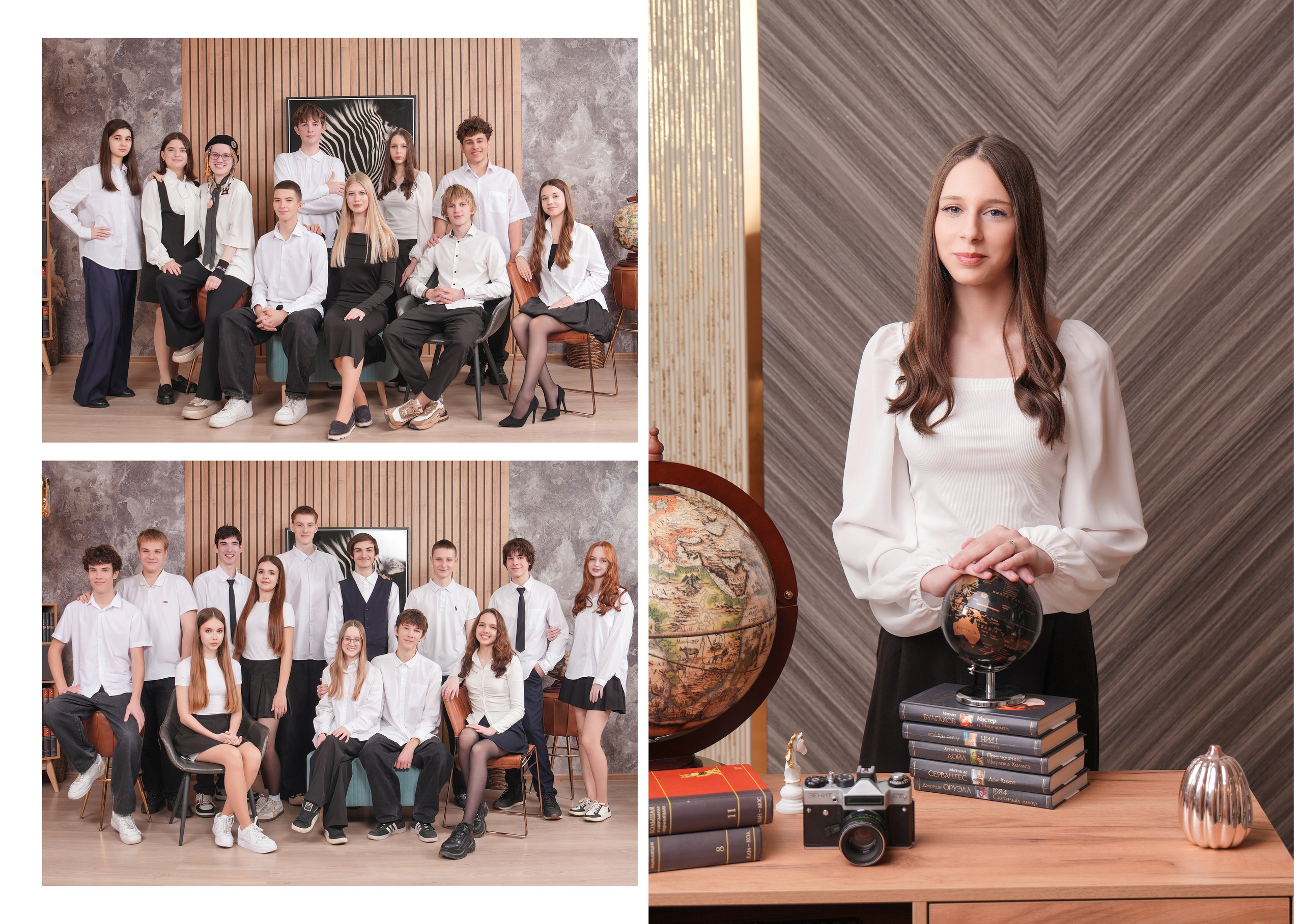 ШКОЛА 89 9 В. Красивый выпускной альбом в Краснодаре