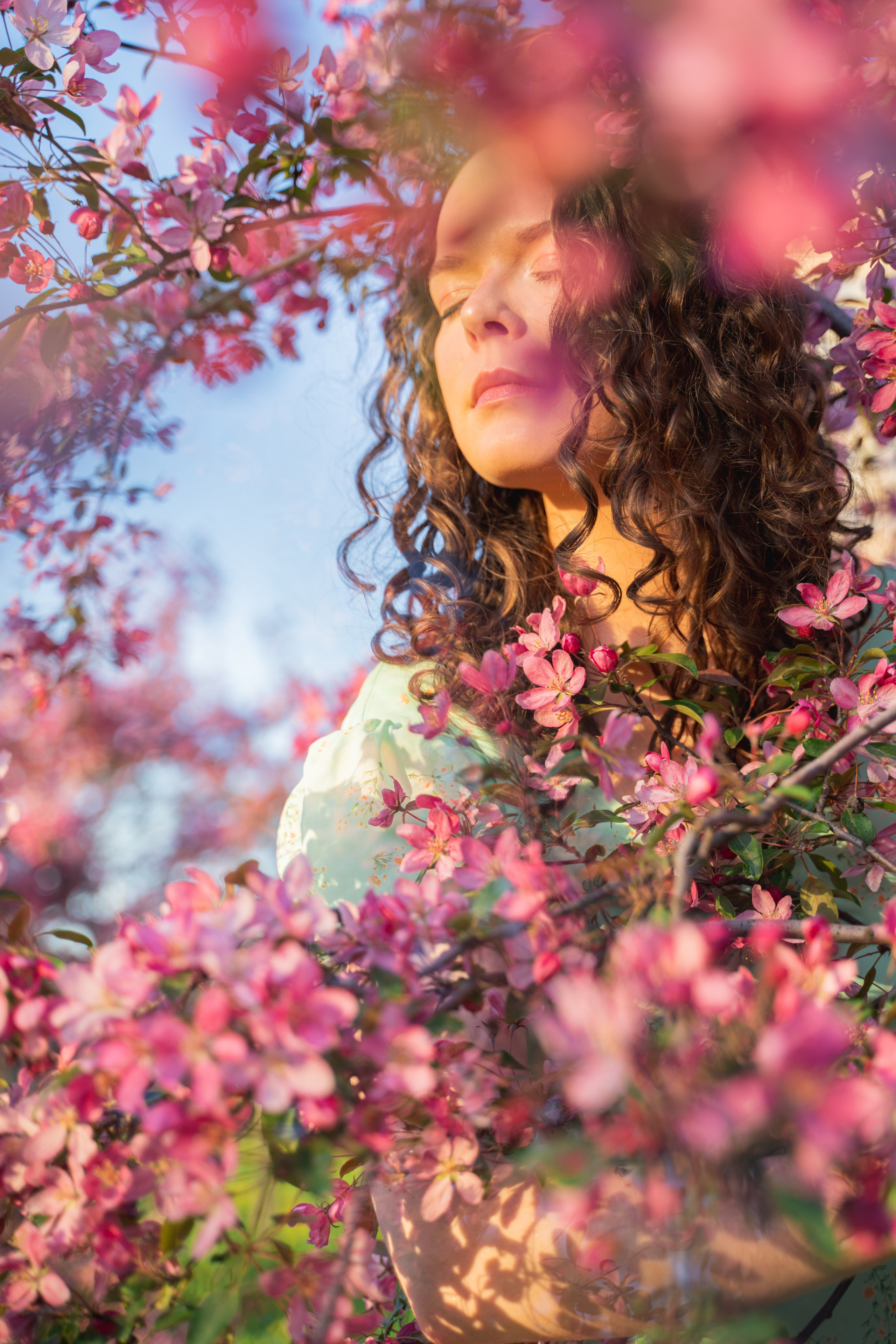 Настя весной. Елена Осадчая — фотографирую музыку на сцене и в жизни