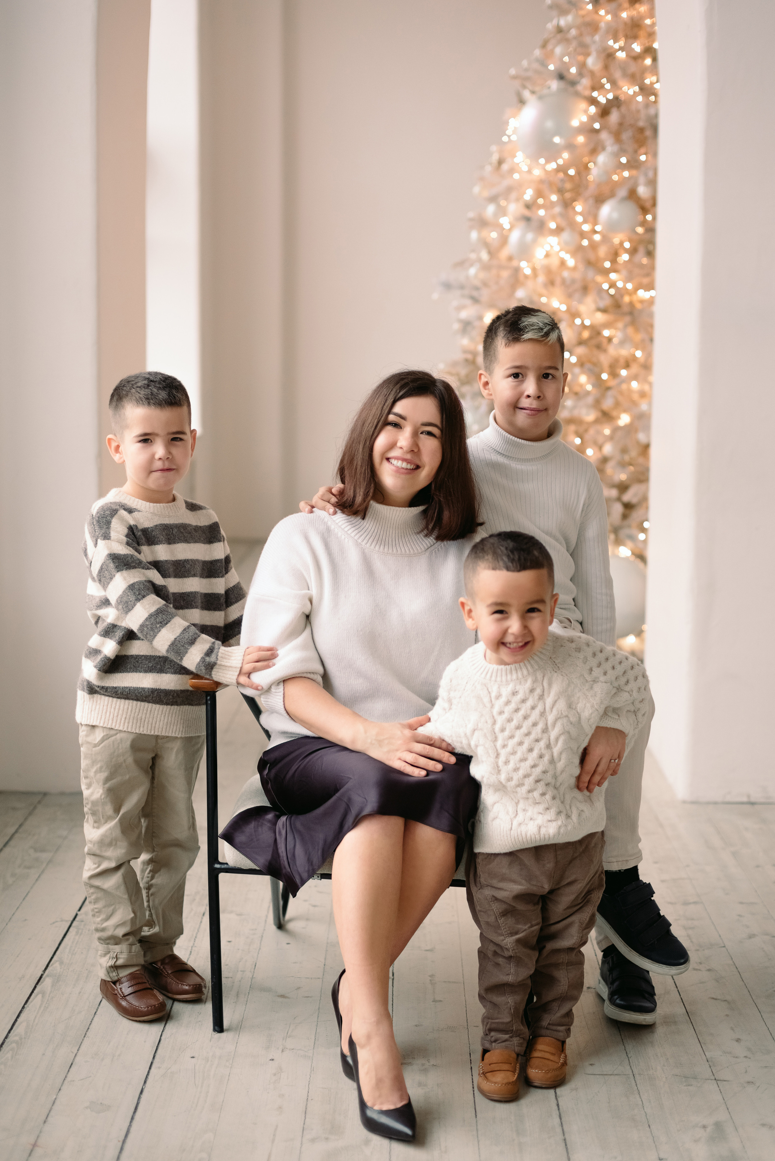 Фотосессия большой семьи. Фотограф Юлия Кондратьева