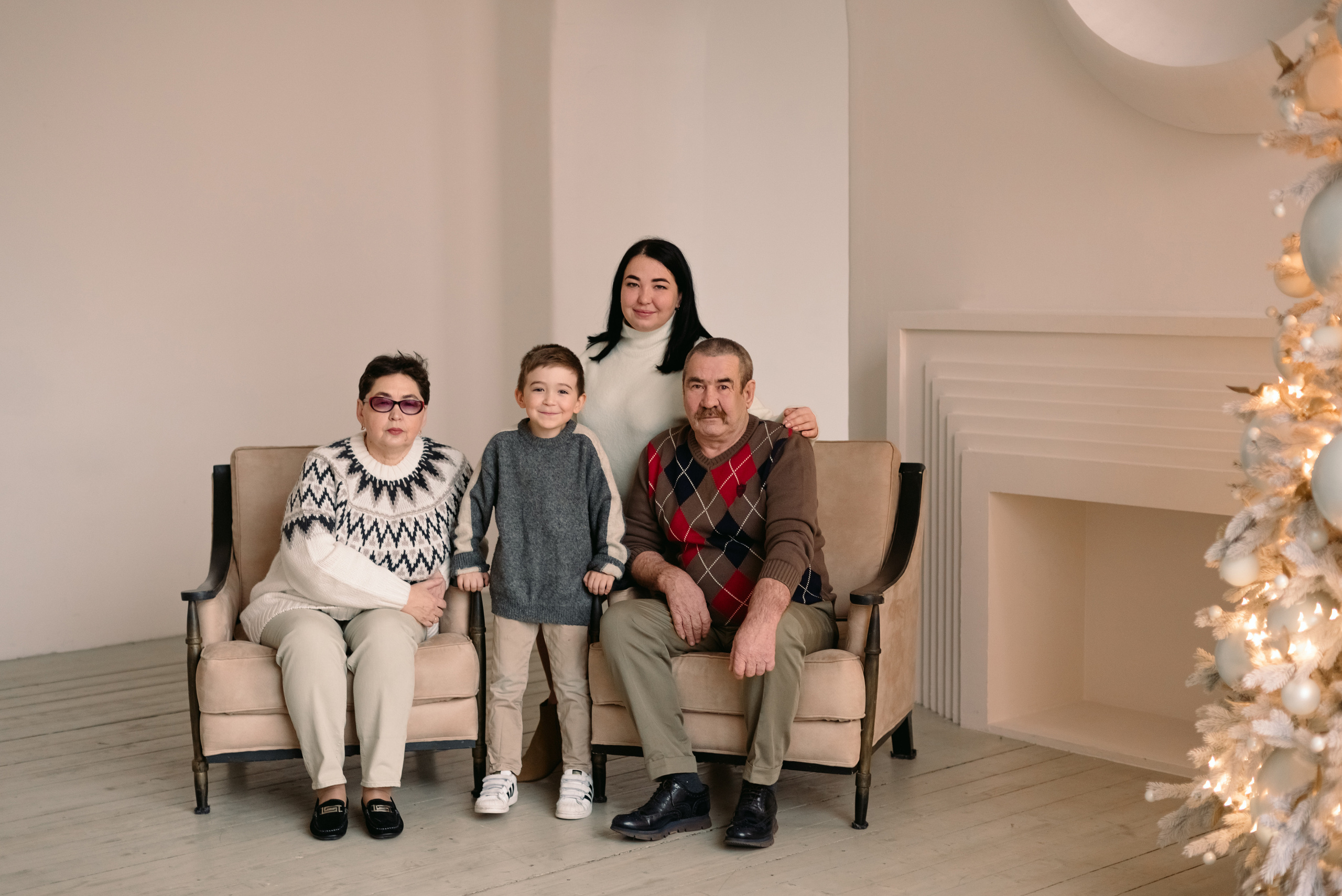 Фотосессия большой семьи. Фотограф Юлия Кондратьева