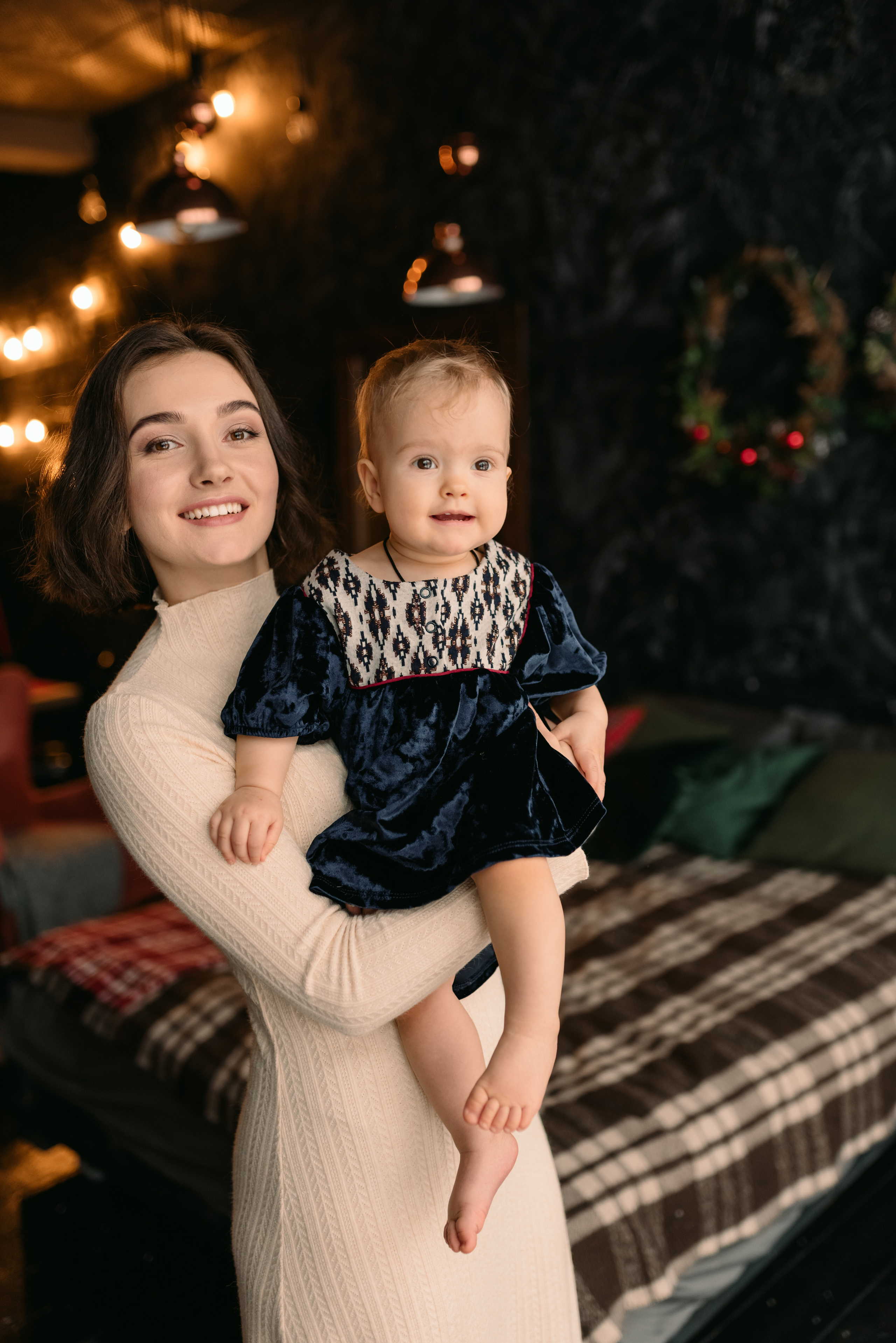 Семейная фотосессия в студии. Фотограф Юлия Кондратьева