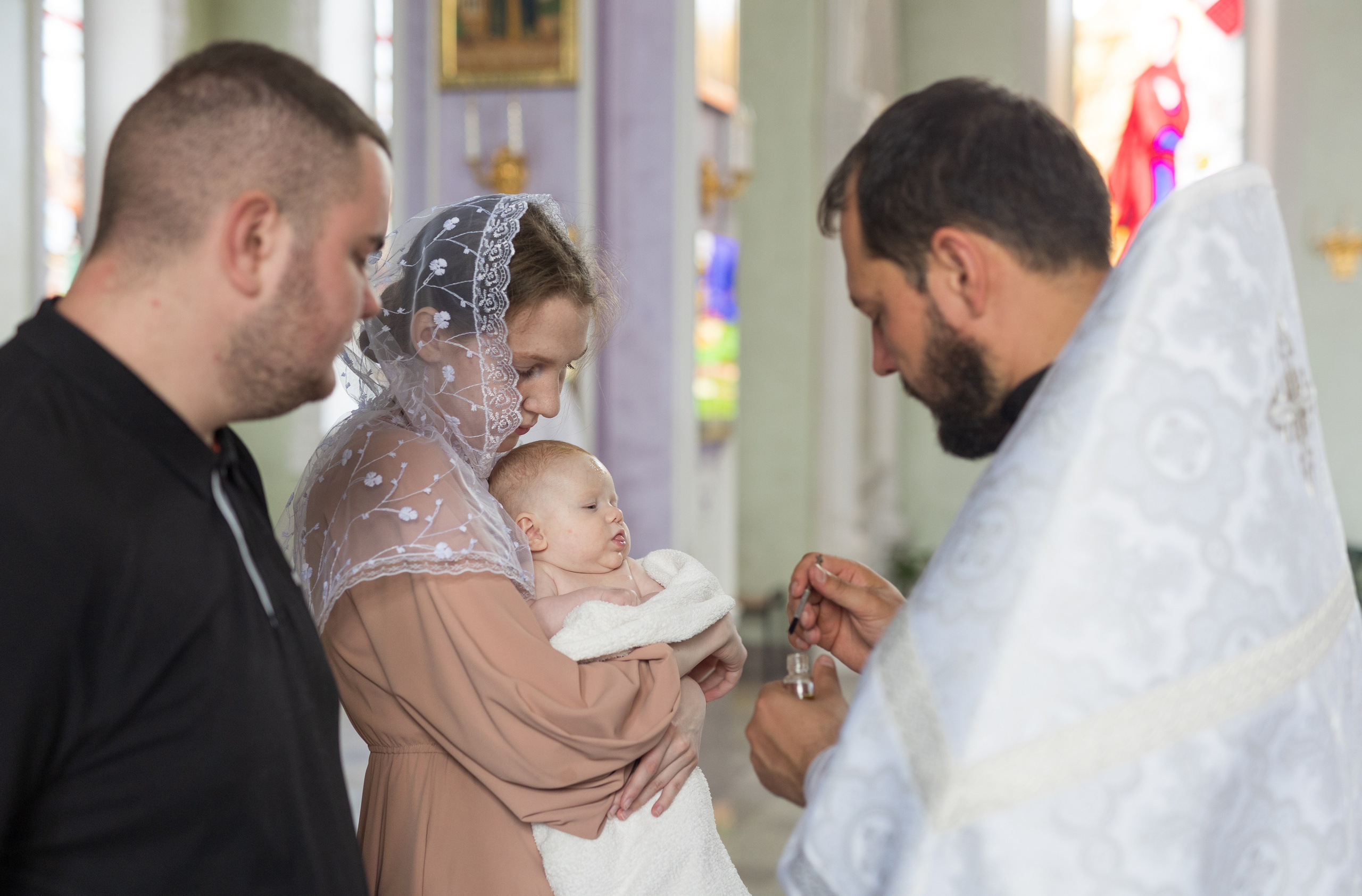 Крещение Михаила. Фотограф в Нижнем Новгороде, Дзержинске Олеся Хозяева
