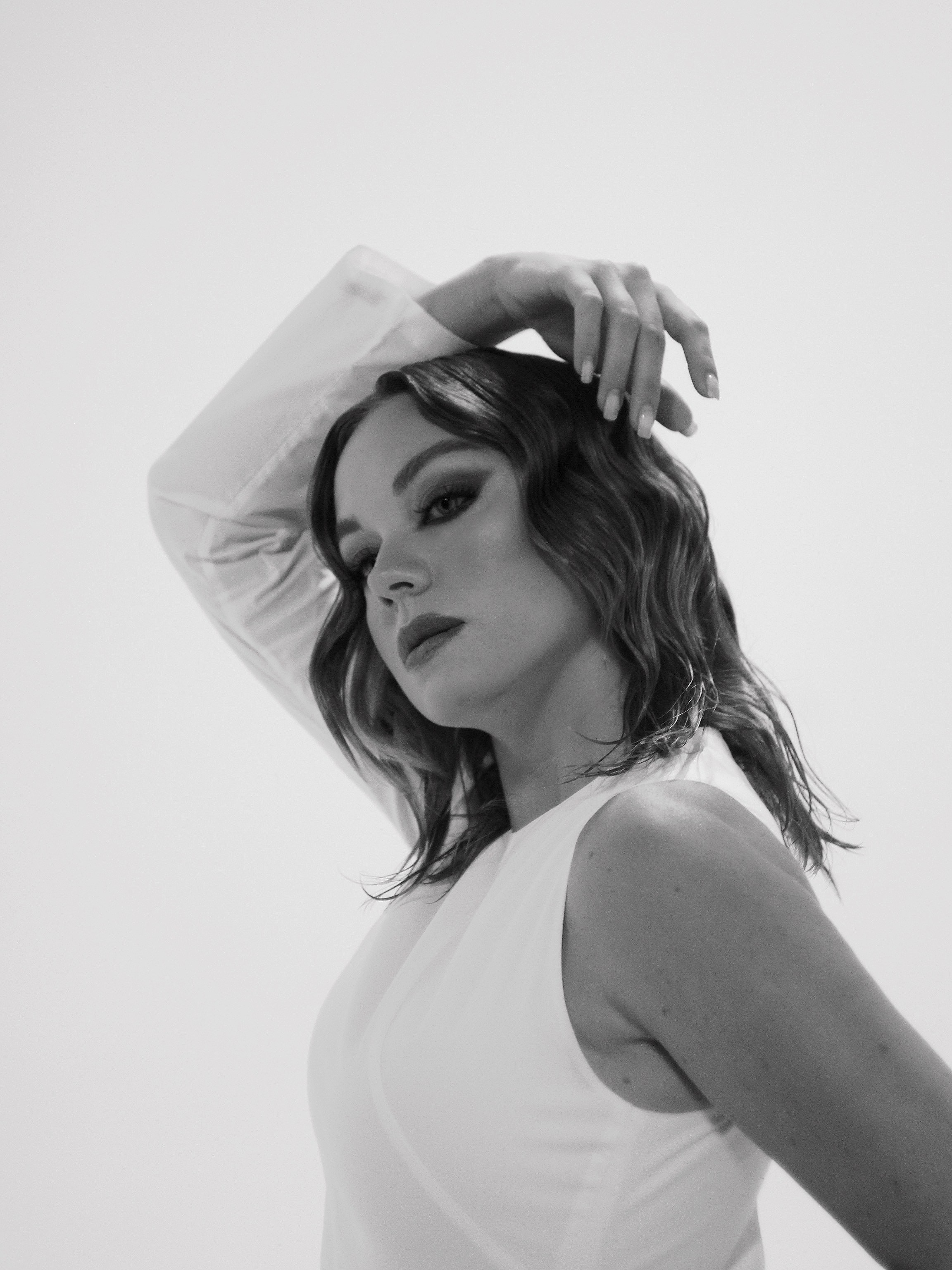 Лиана, съемка в сиудии. Photography Eva