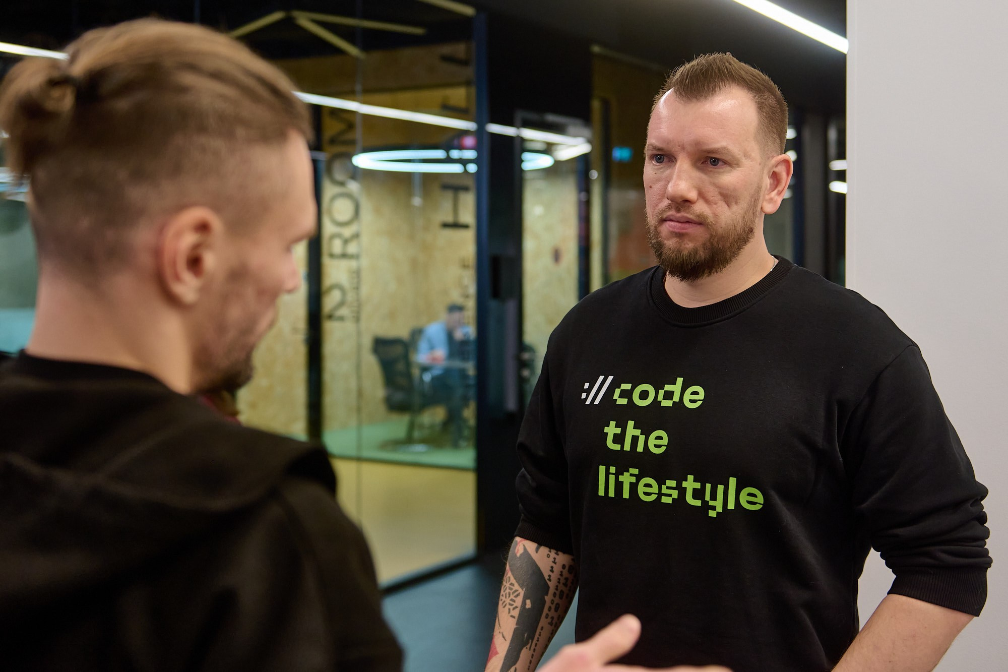 GoLang митап в Lamoda. Репортажный фотограф в Москве Вадим Францев