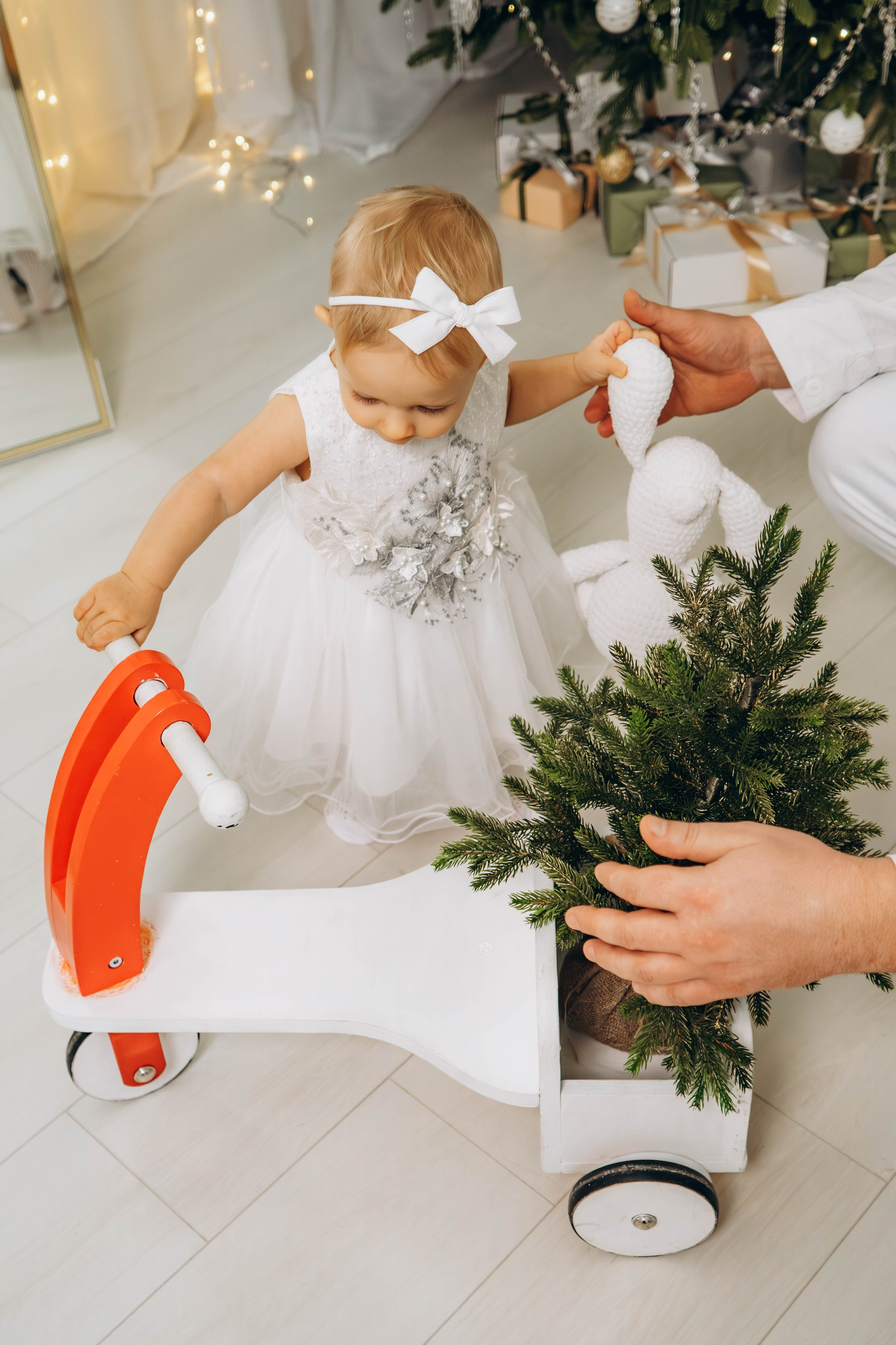 Съемка на годик малышки. Студия «LuLu». Фотограф Москва Валерия Веденина