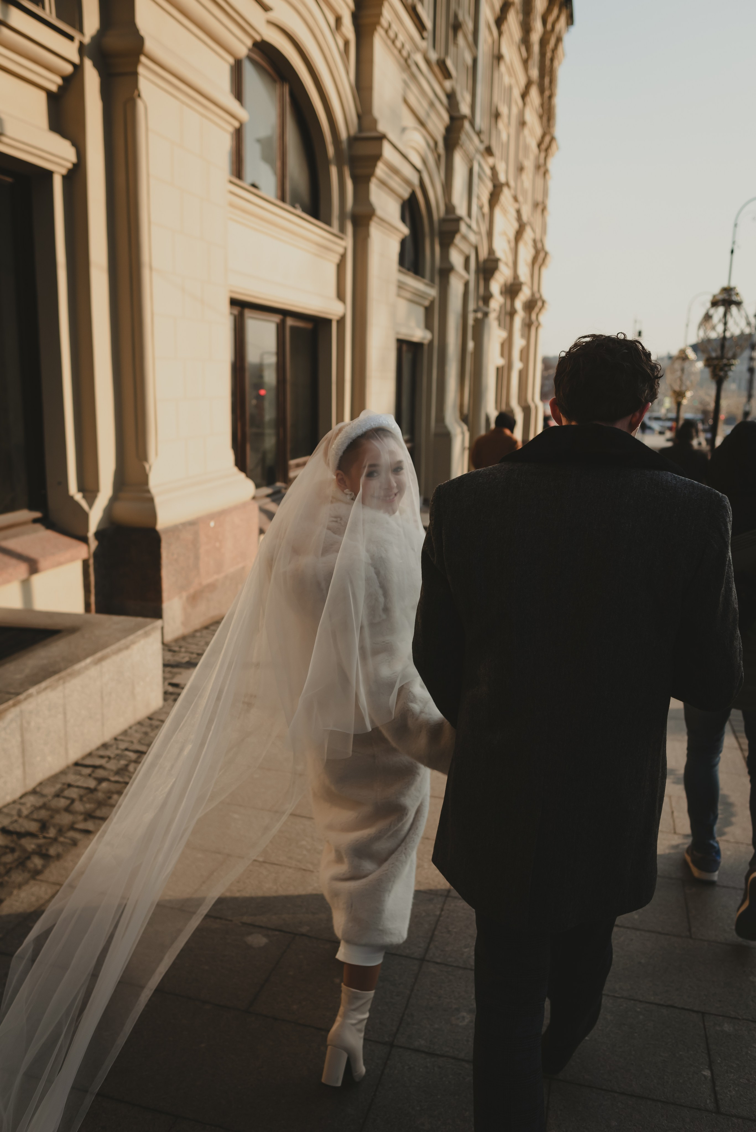 ЗАГС № 1 + прогулка | ГУМ. Свадебный и семейный фотограф в Москве Анна Сдобнова