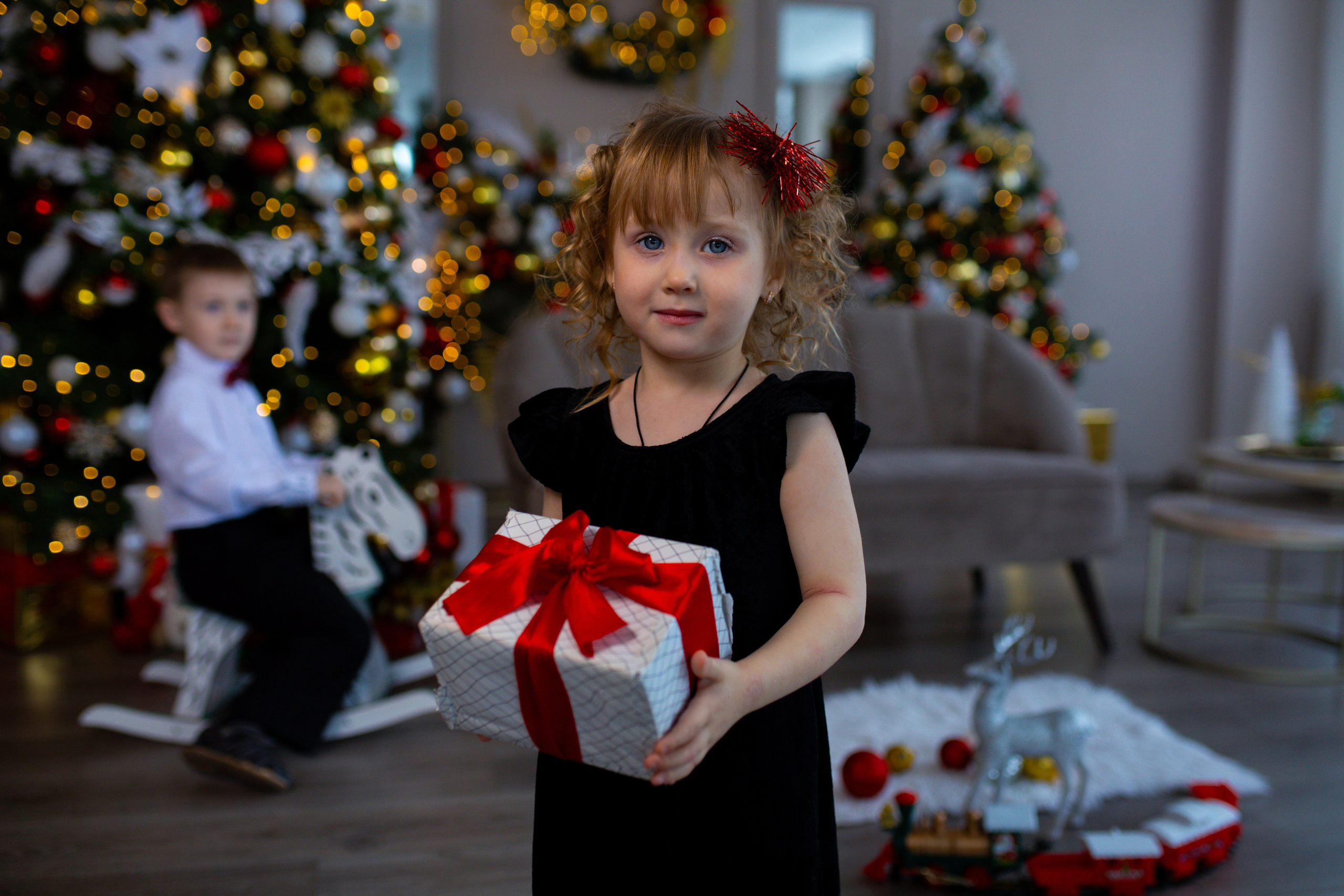 Семейная новогодняя фотосессия. Свадебный и семейный фотограф Виолетта в Липецке