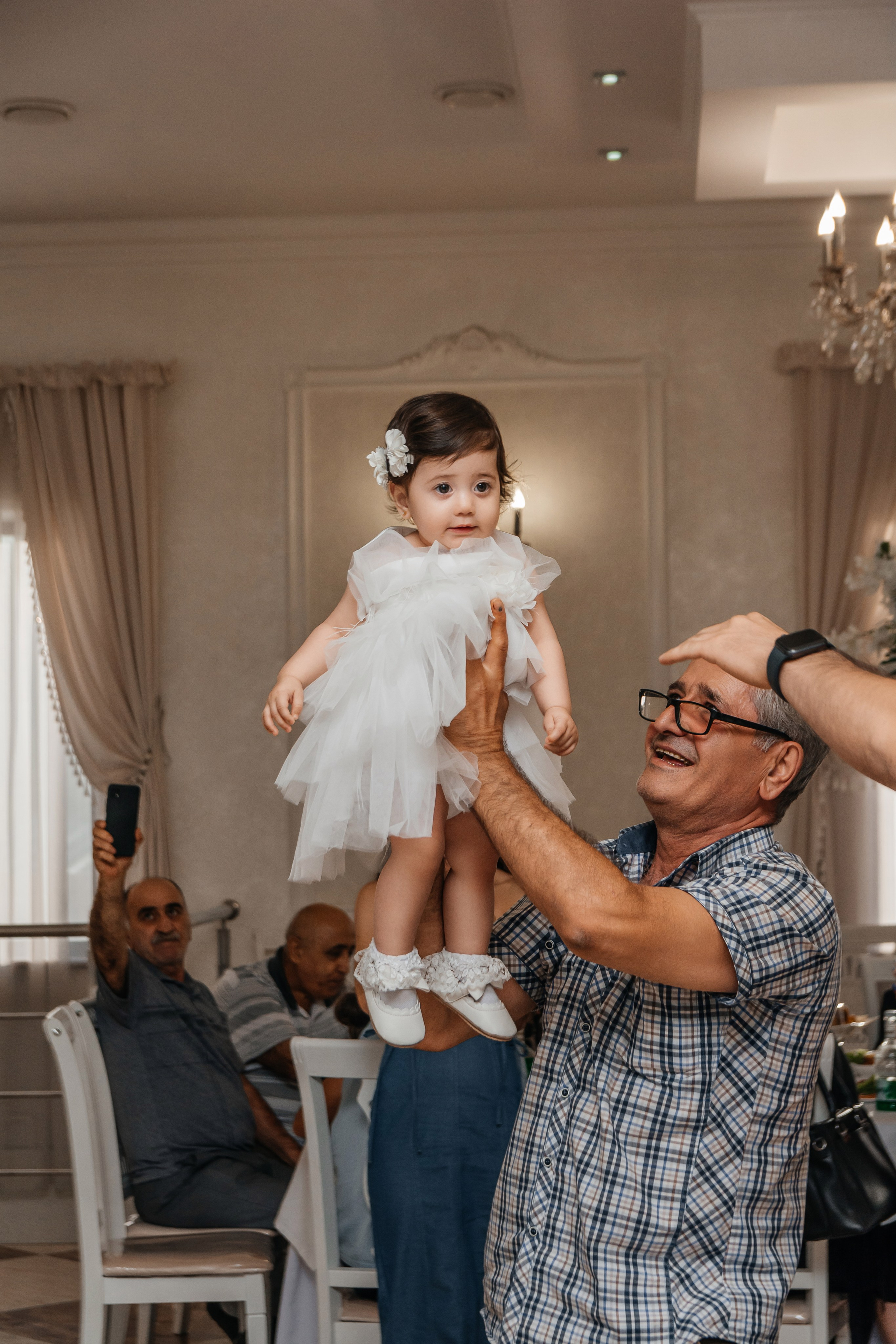 Съемка банкета на годик. Семейный и детский фотограф Кущ Наташа