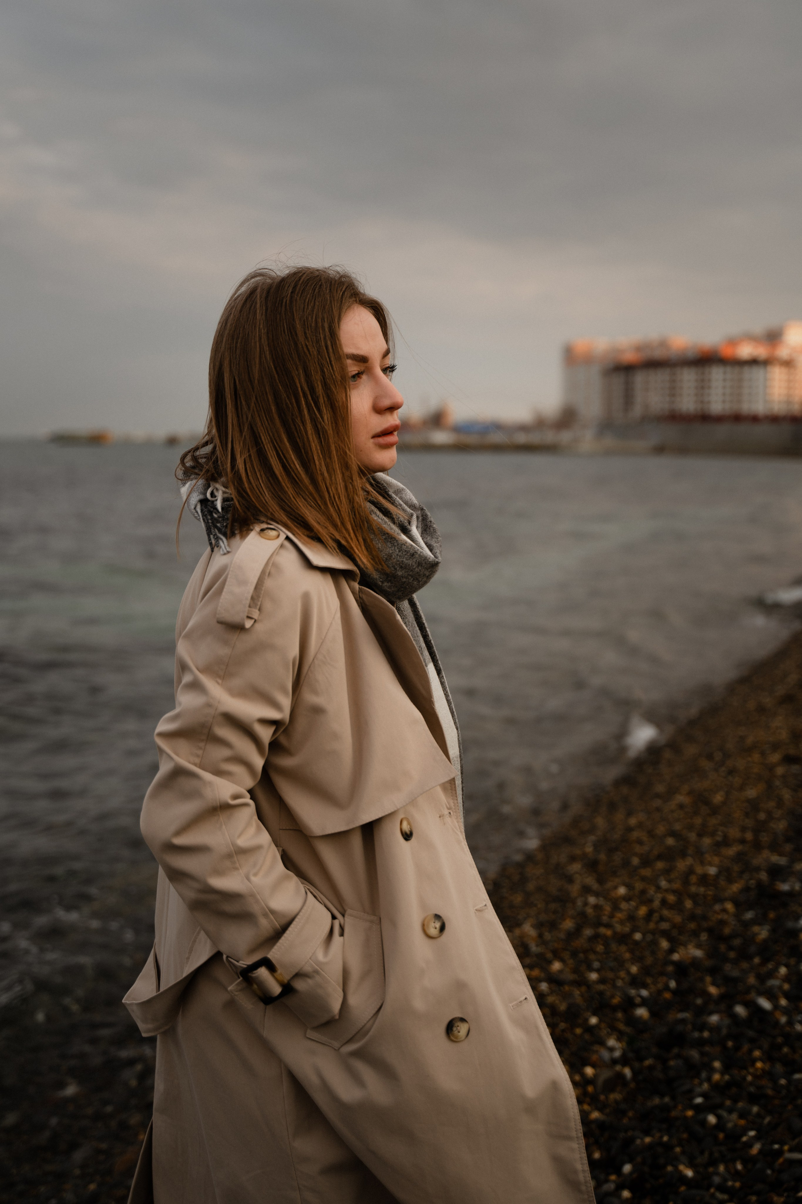 Осенняя фотосессия у моря в Новороссийске. Фотограф Екатерина в городе Новороссийск