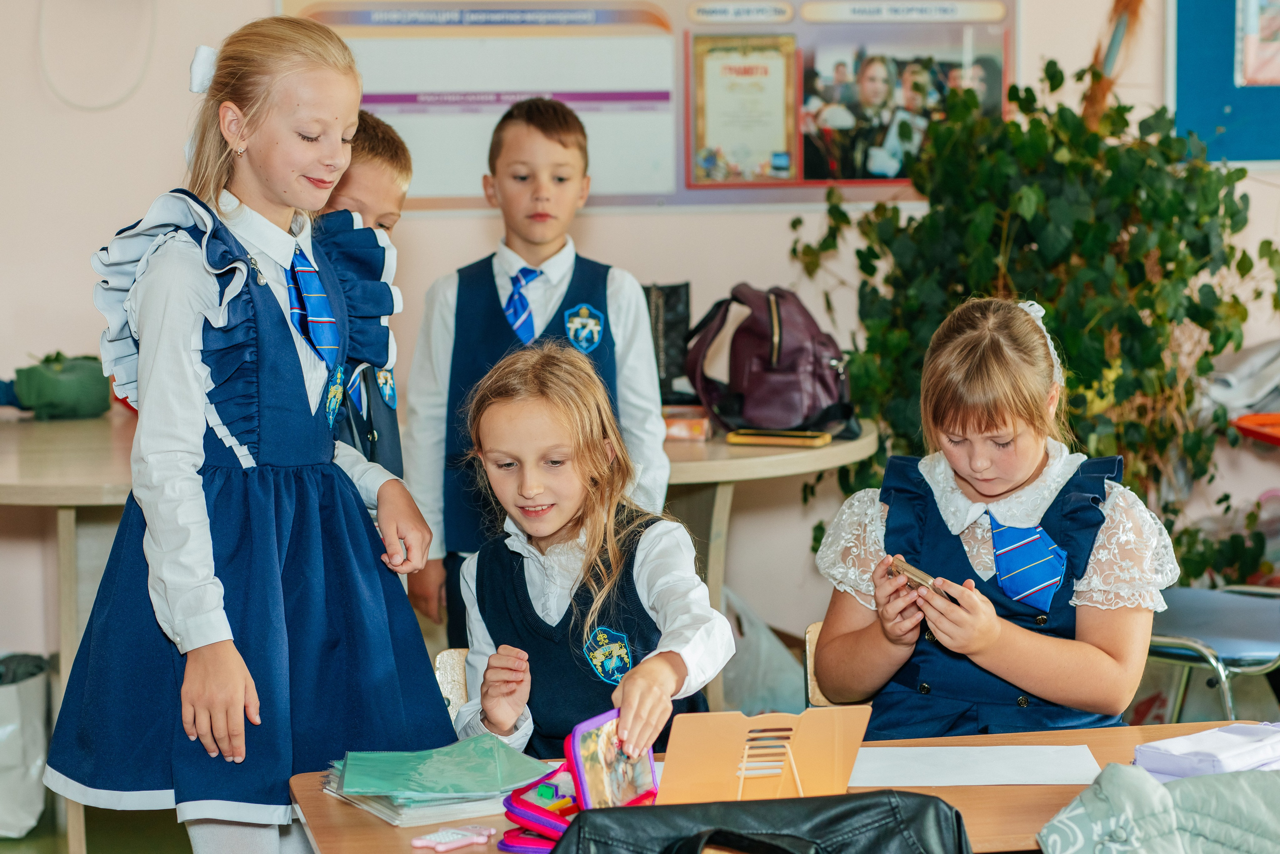 Фотосессия мой первый класс