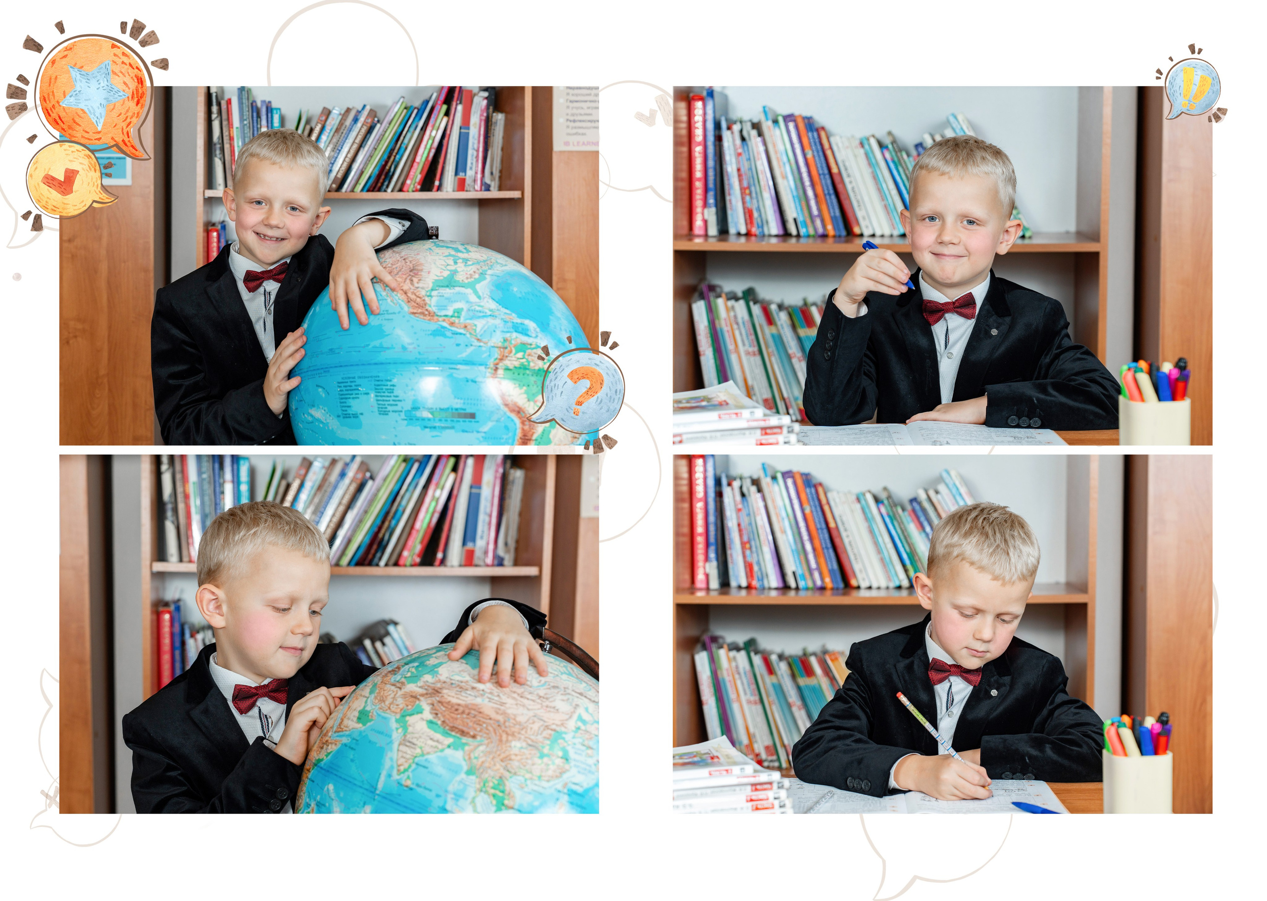 Фотокниги для школы. Семейный и детский фотограф в Москве Шмыкова Екатерина