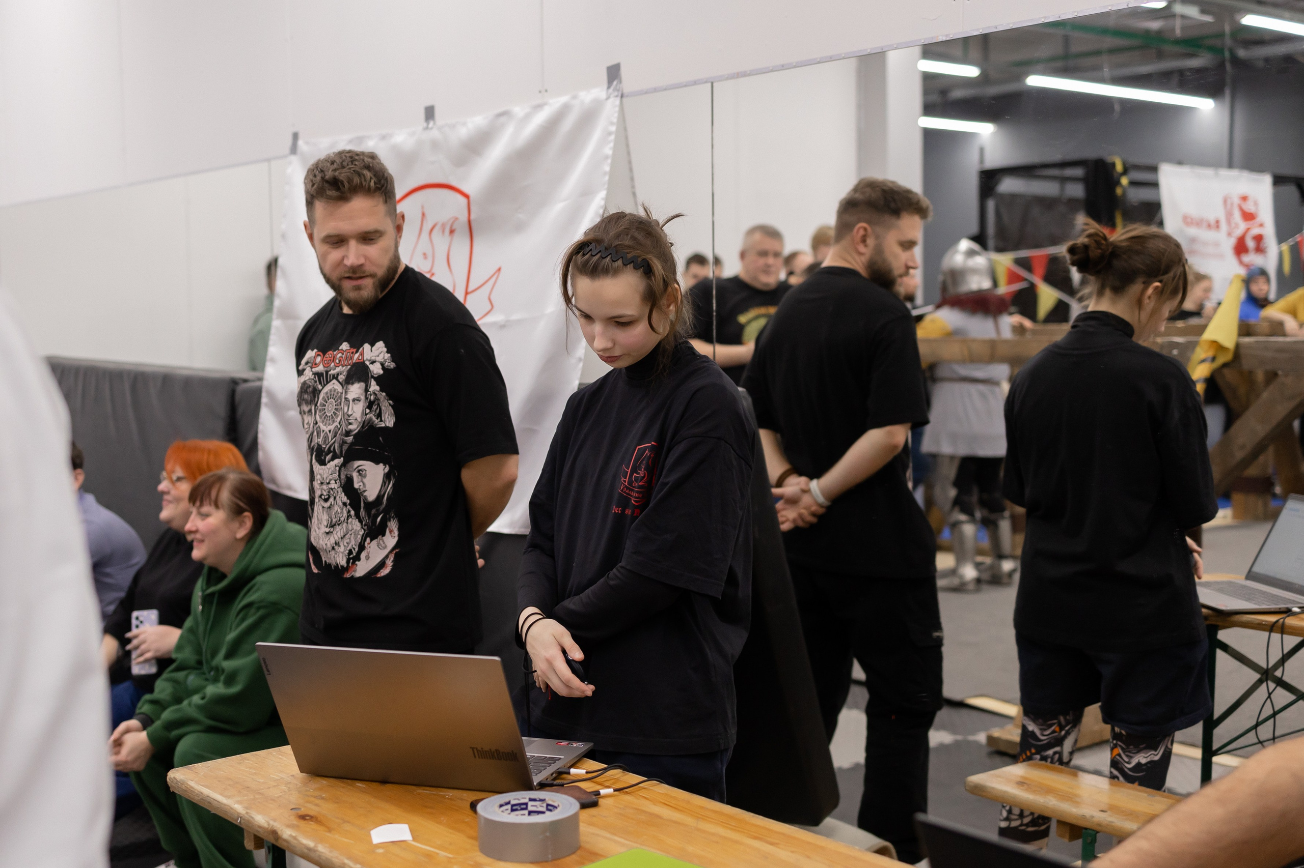 Турнир средневековых рыцарей