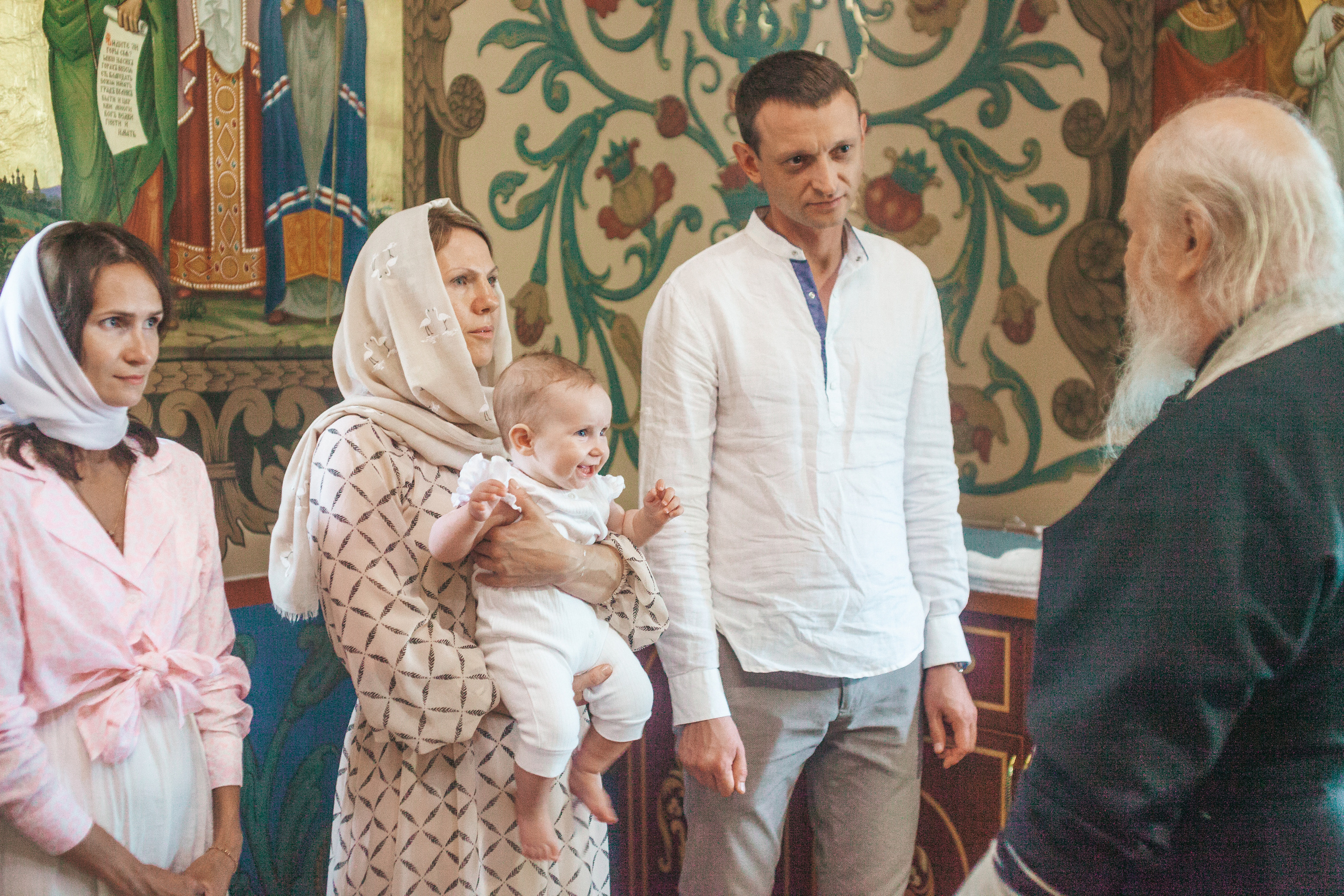 Крещение. Фотограф новорождённых в Москве и МО