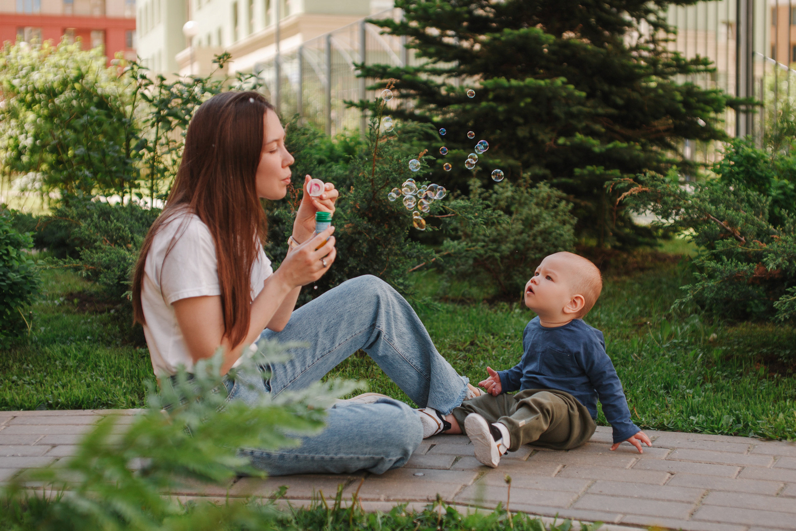 Lifestyle и прогулки. Фотограф новорождённых в Москве и МО