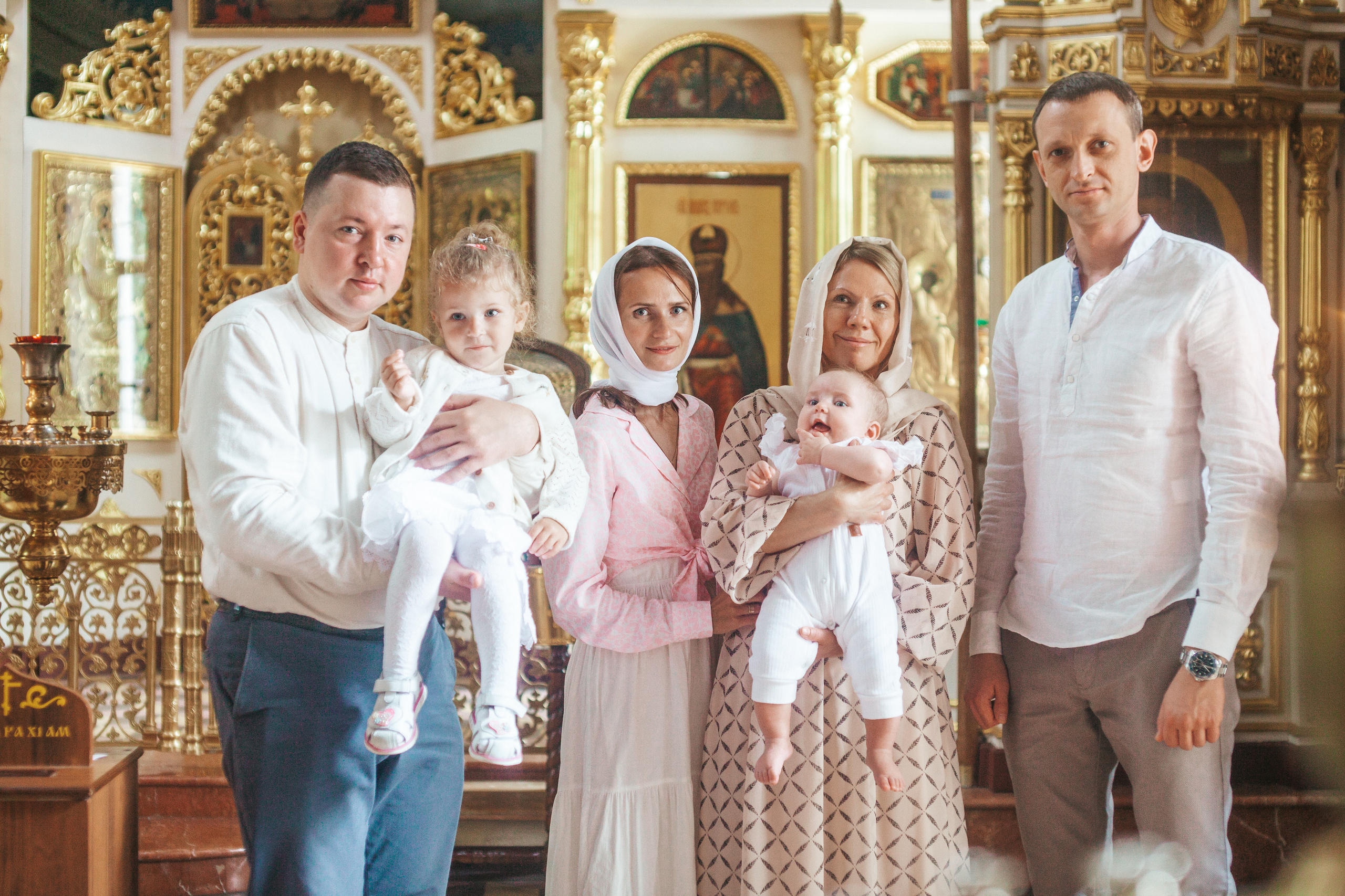 Крещение. Фотограф новорождённых в Москве и МО