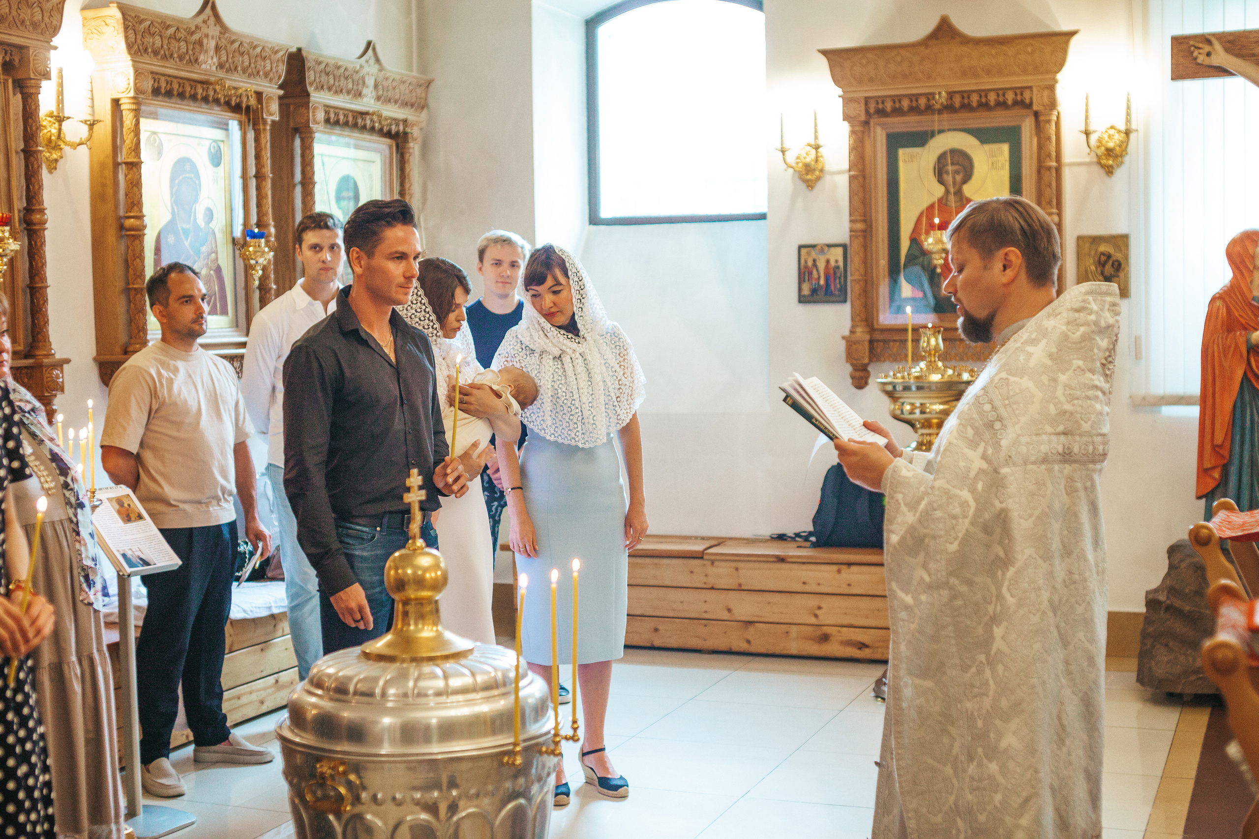 Крещение. Фотограф новорождённых в Москве и МО