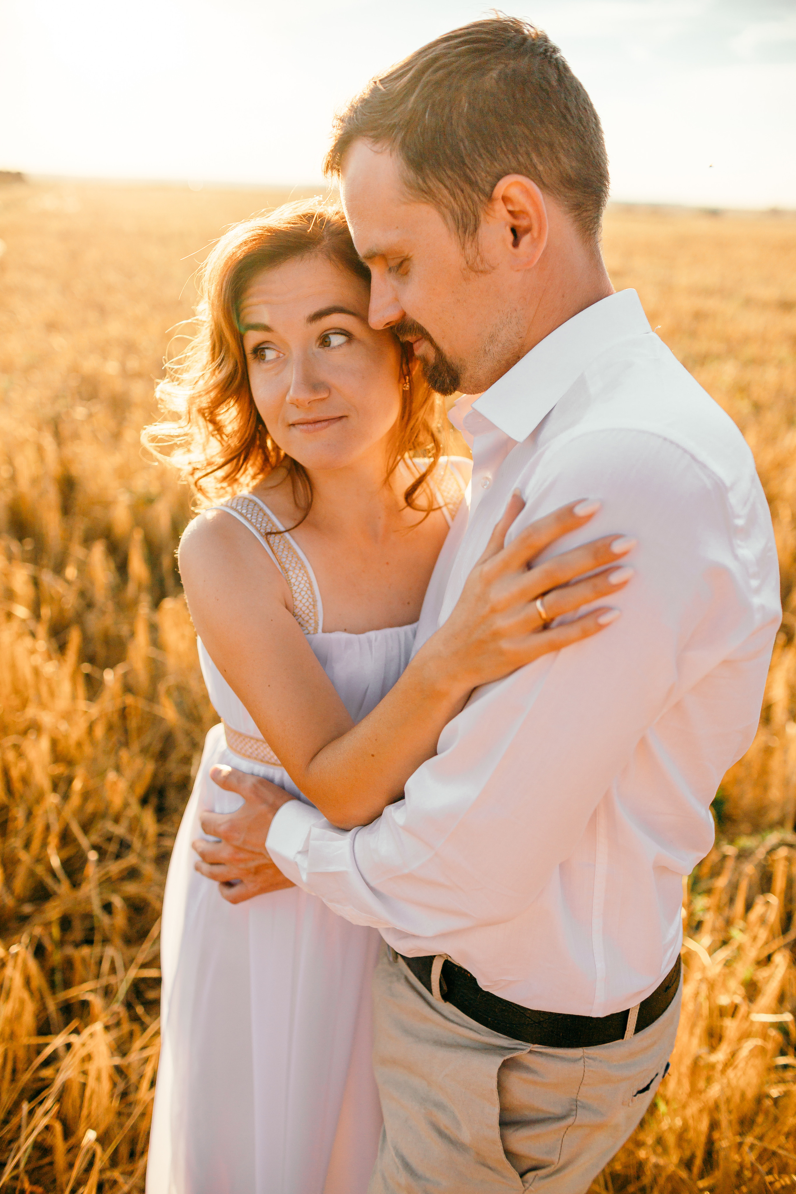 Коленки в полях. Семейный фотограф в Рязани Харламова Влада