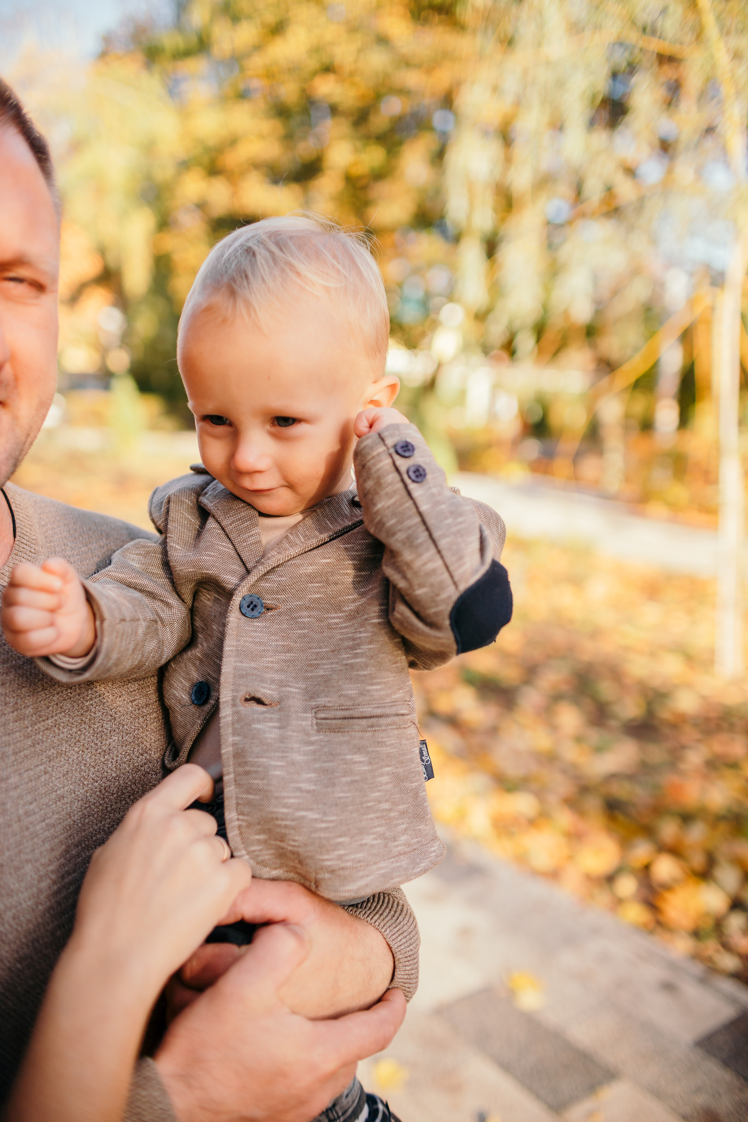 Осенняя прогулка Насти, Ромы и Саши. Семейный фотограф в Рязани Харламова Влада